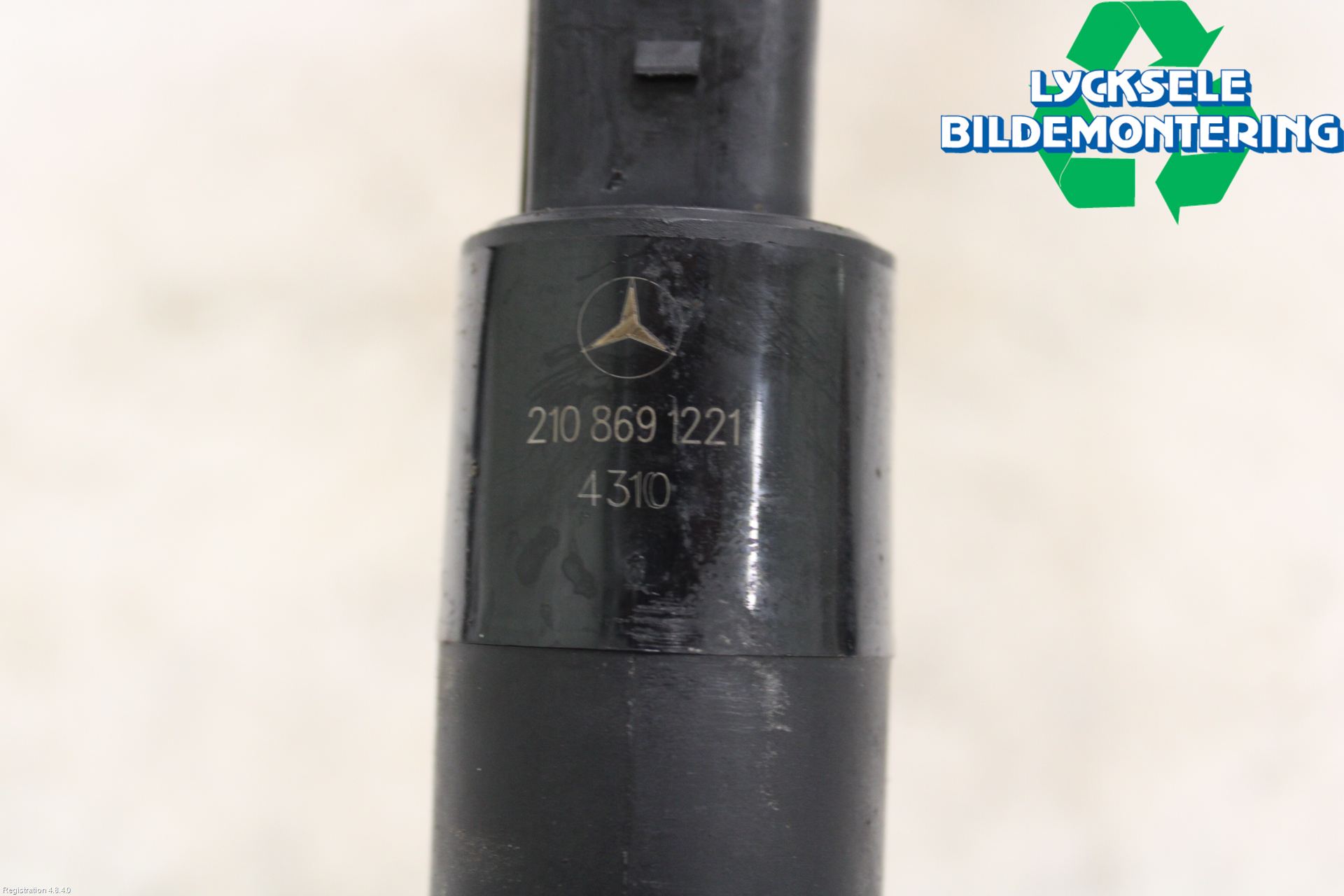 Mercedes-Benz MB C-KLASS (W204) 07-15 Spolarpump Högtryck