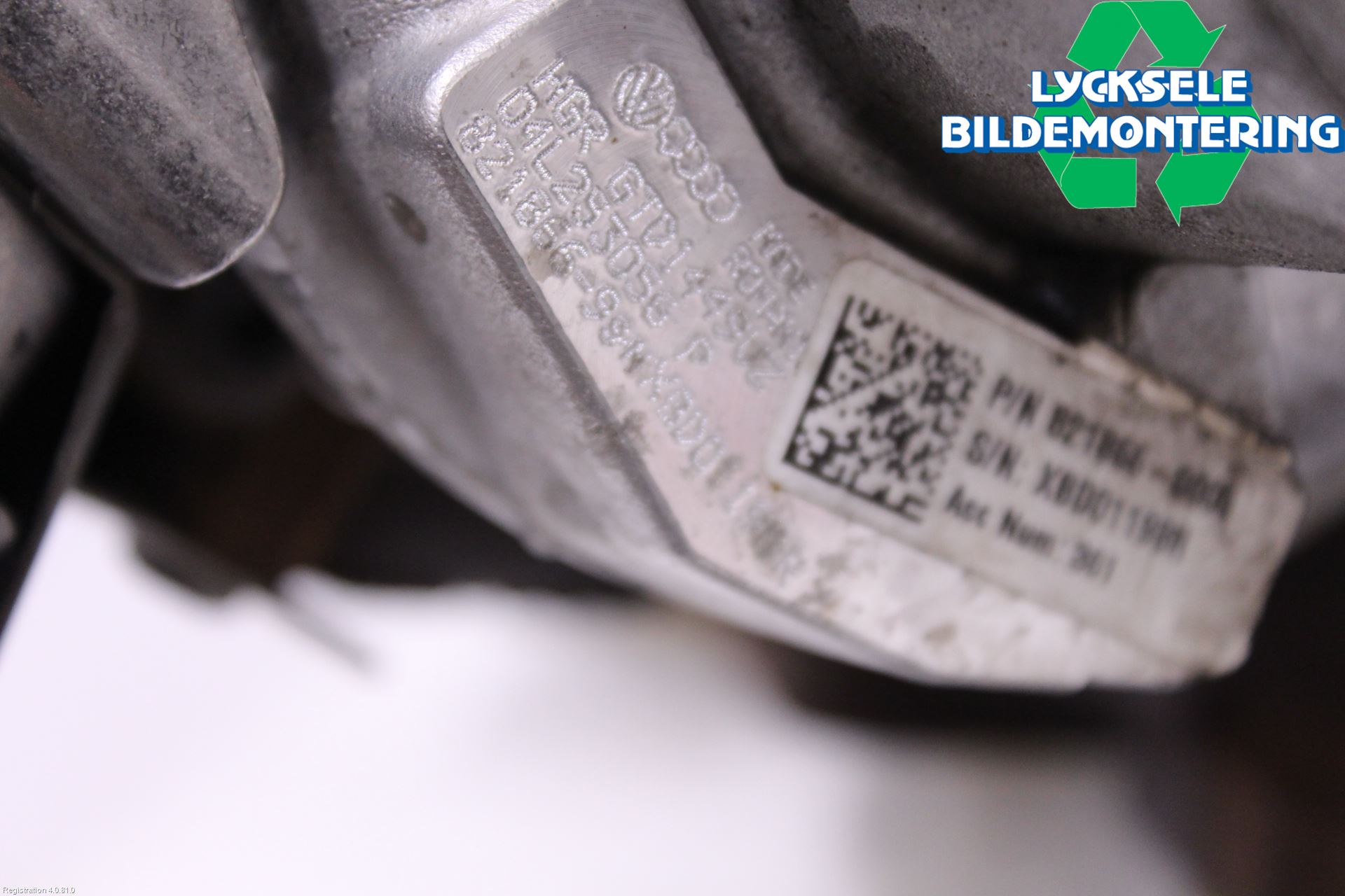 Volkswagen VW GOLF / E-GOLF VII 13-20 Turboaggregat