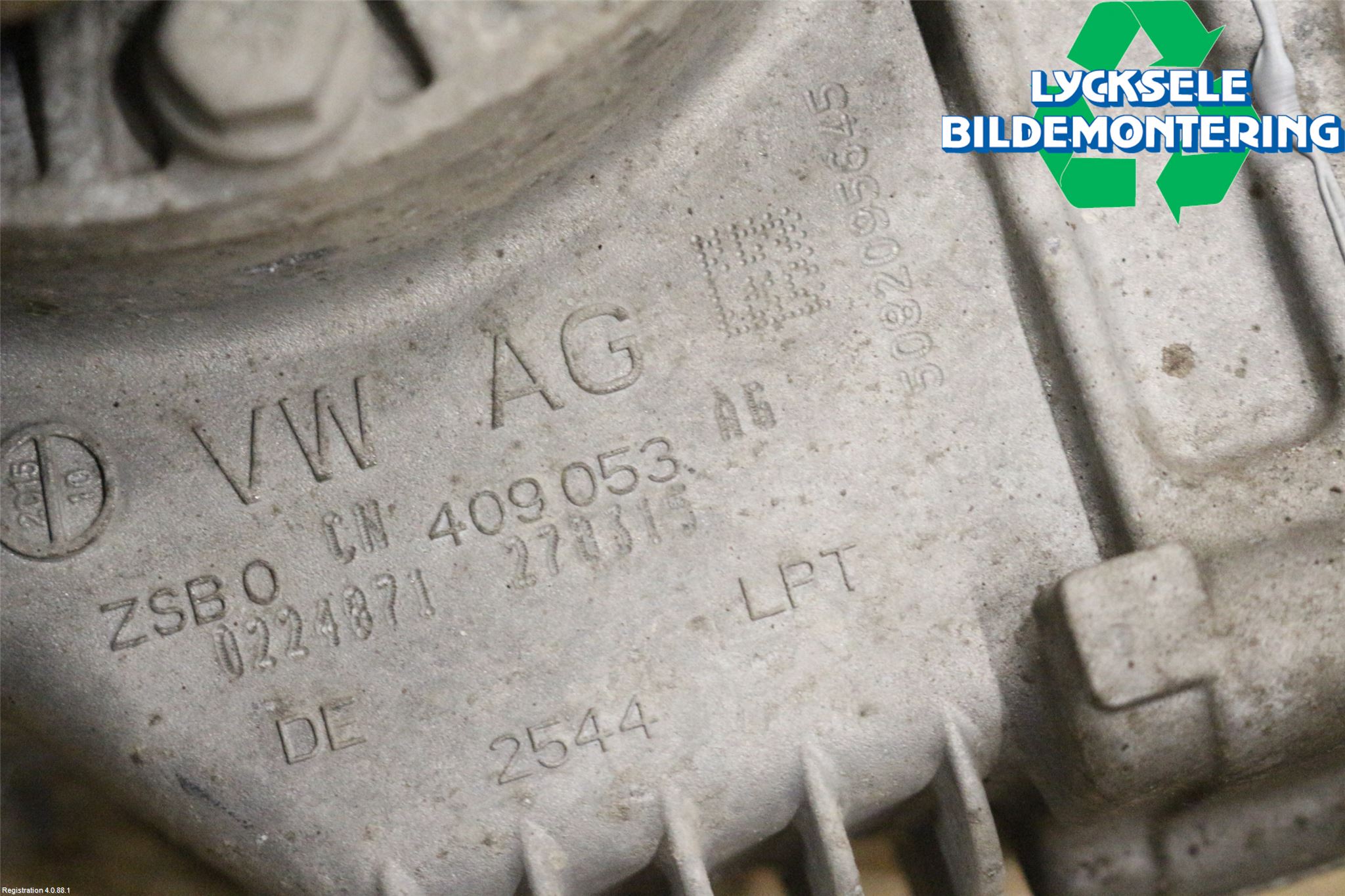 Volkswagen VW PASSAT 15-19 Växel Fördelningslåda