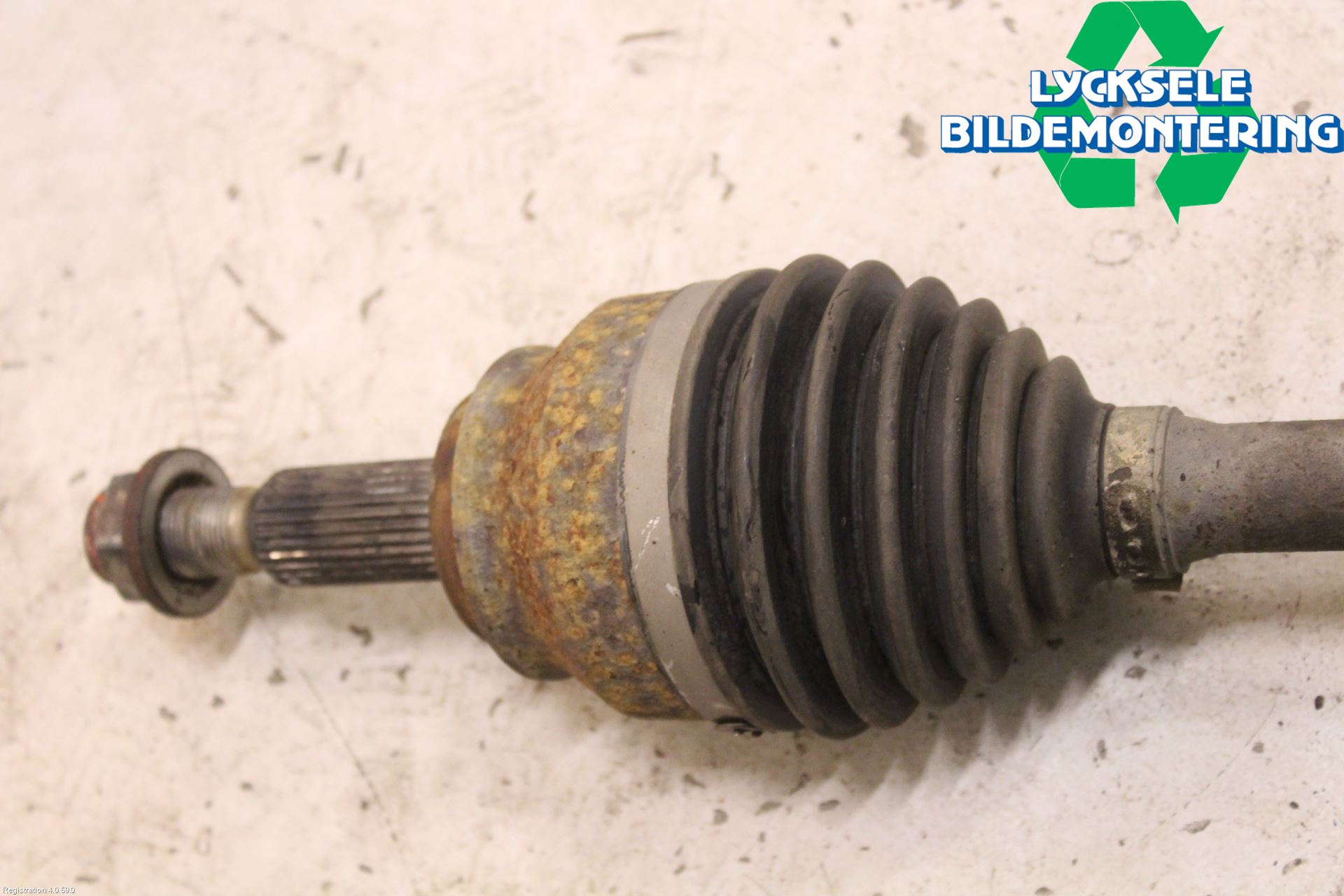 Mitsubishi ASX 10-22 Drivaxel Fram Vänster