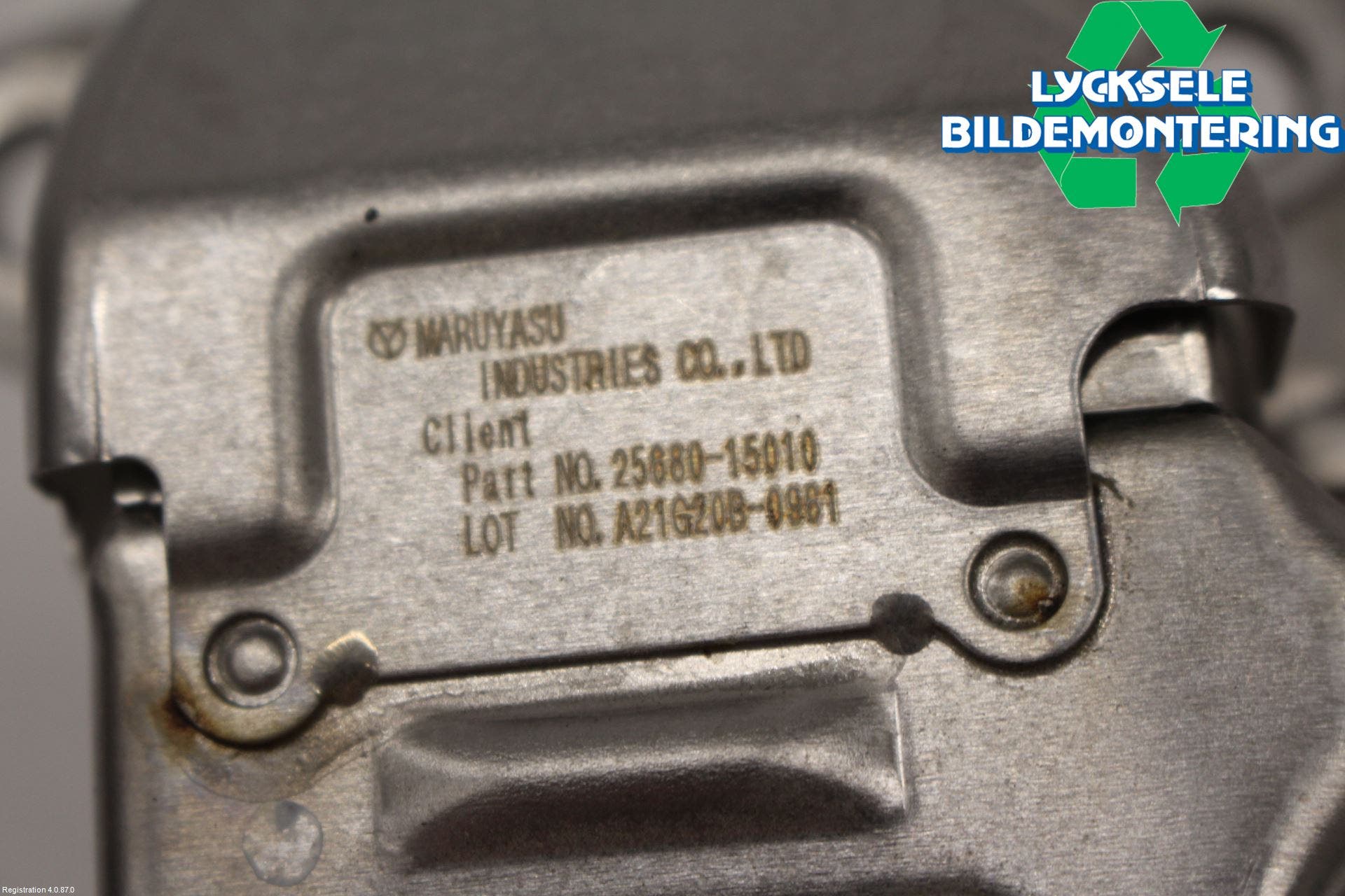 Toyota YARIS XP21 20- Avgaskylare