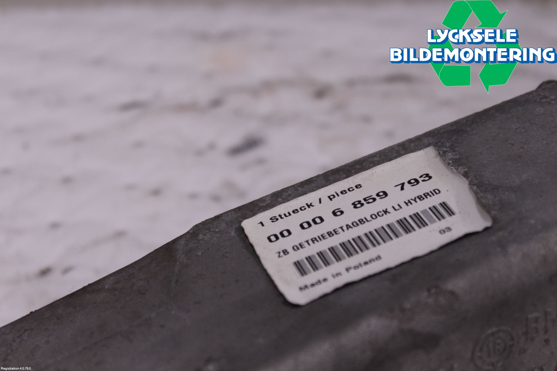 Mini COUNTRYMAN F60 17-23 Växellådsfäste