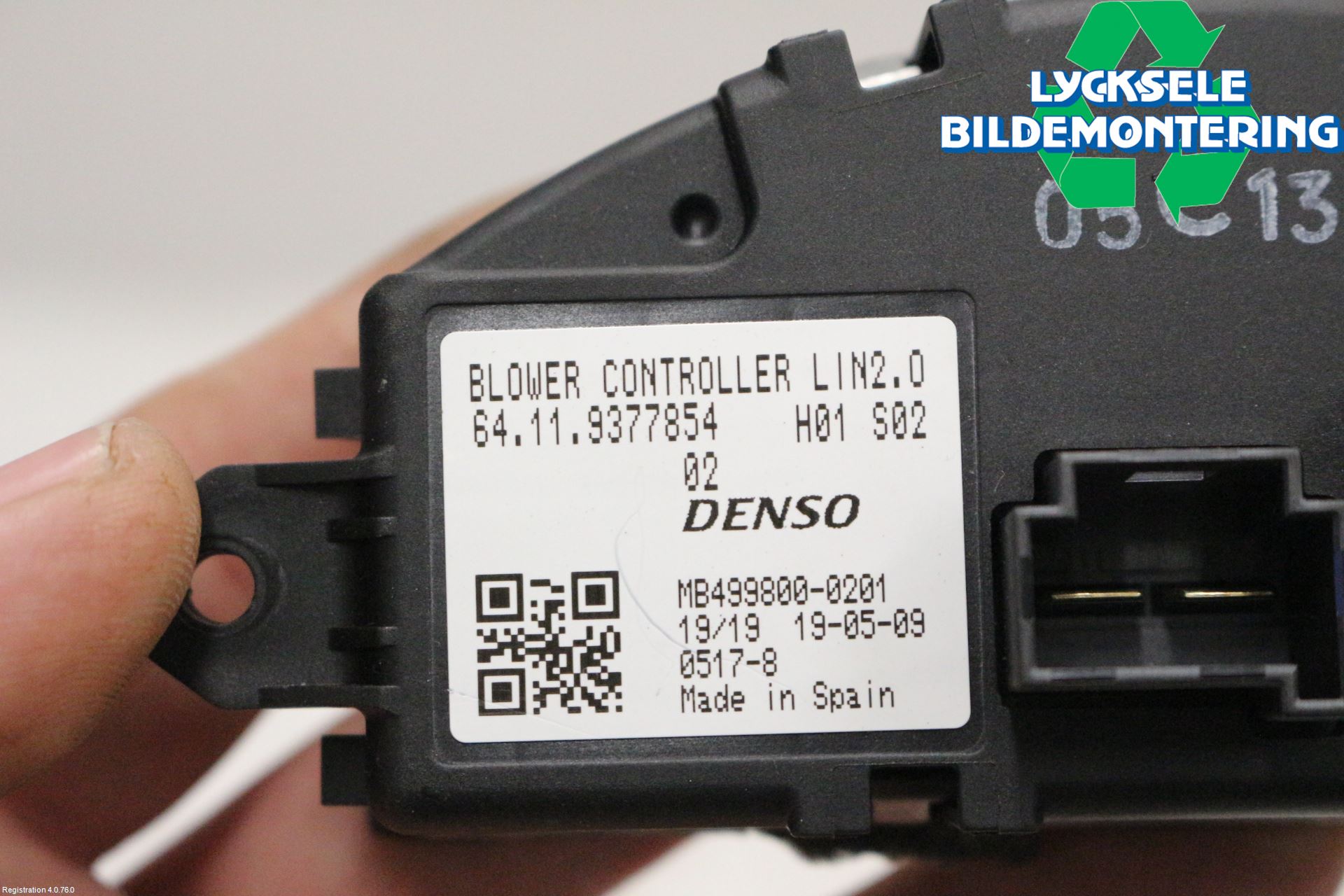 Mini ONE/COOPER 3DR F56 14-24 Värmefläktsmotstånd