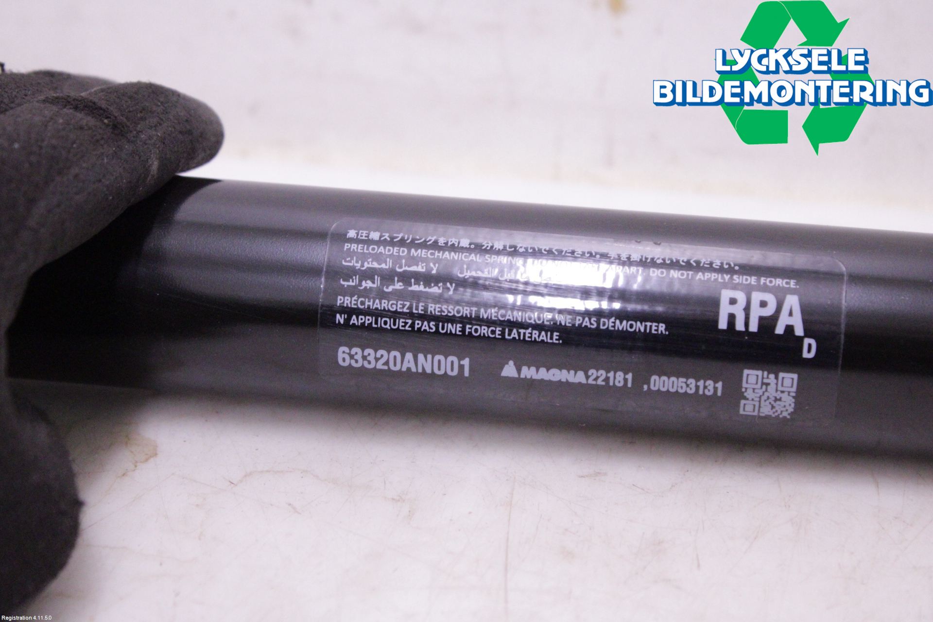 Subaru OUTBACK 21- Bakluckeöppnare Automatisk