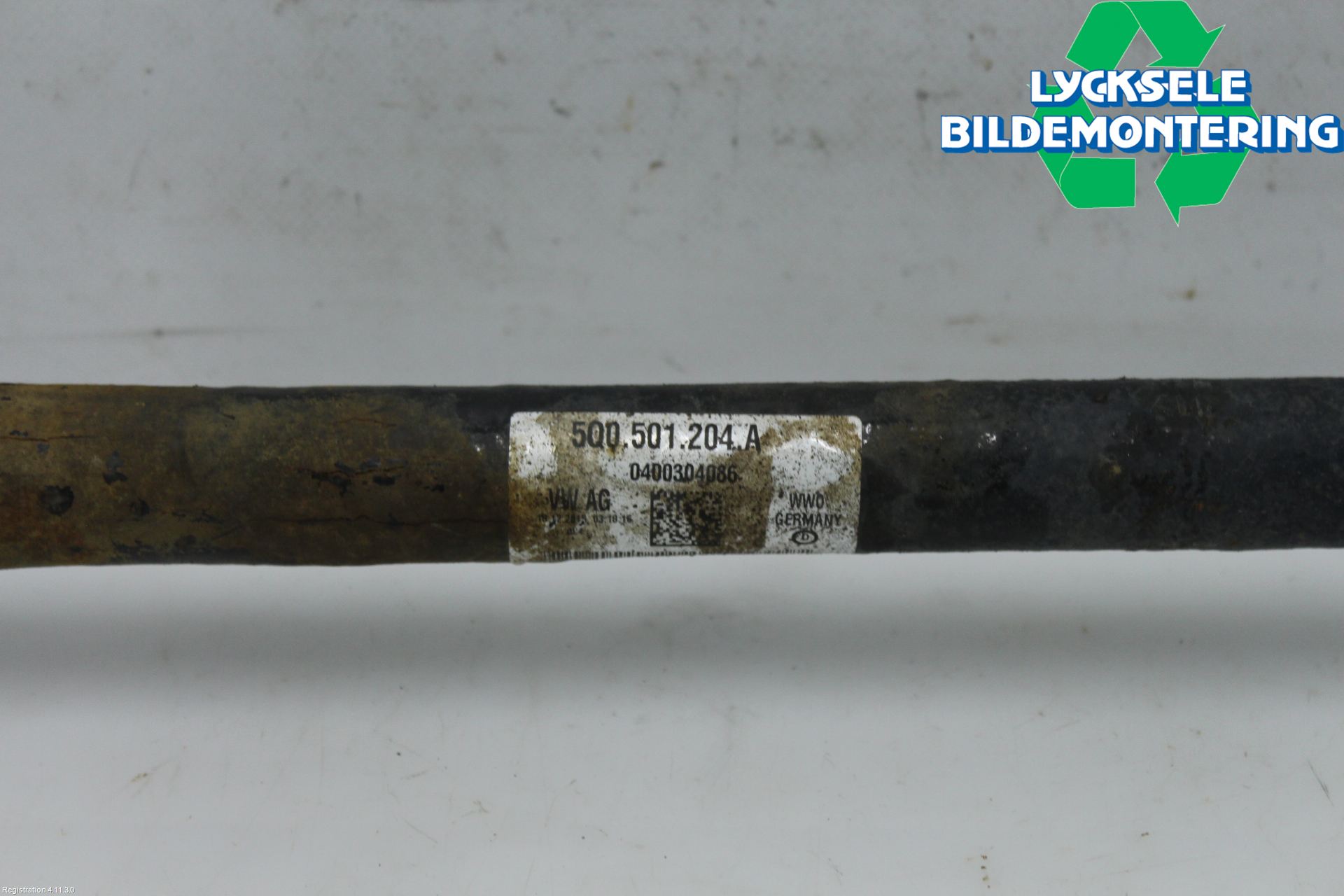 Audi A3/S3 8V 13-20 Drivaxel Bak Höger