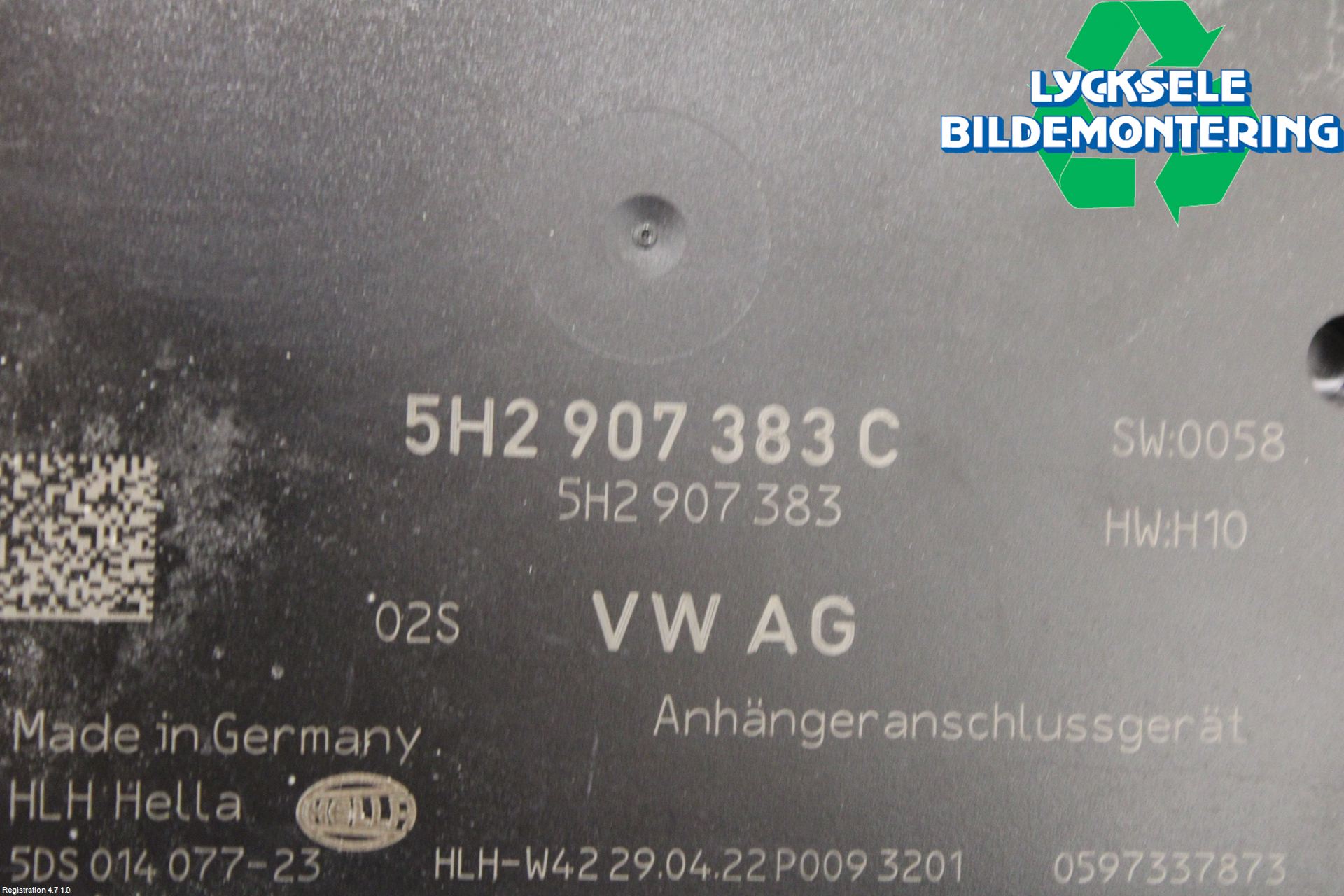 Volkswagen VW GOLF / E-GOLF VIII 20- Styrenhet Dragkrok