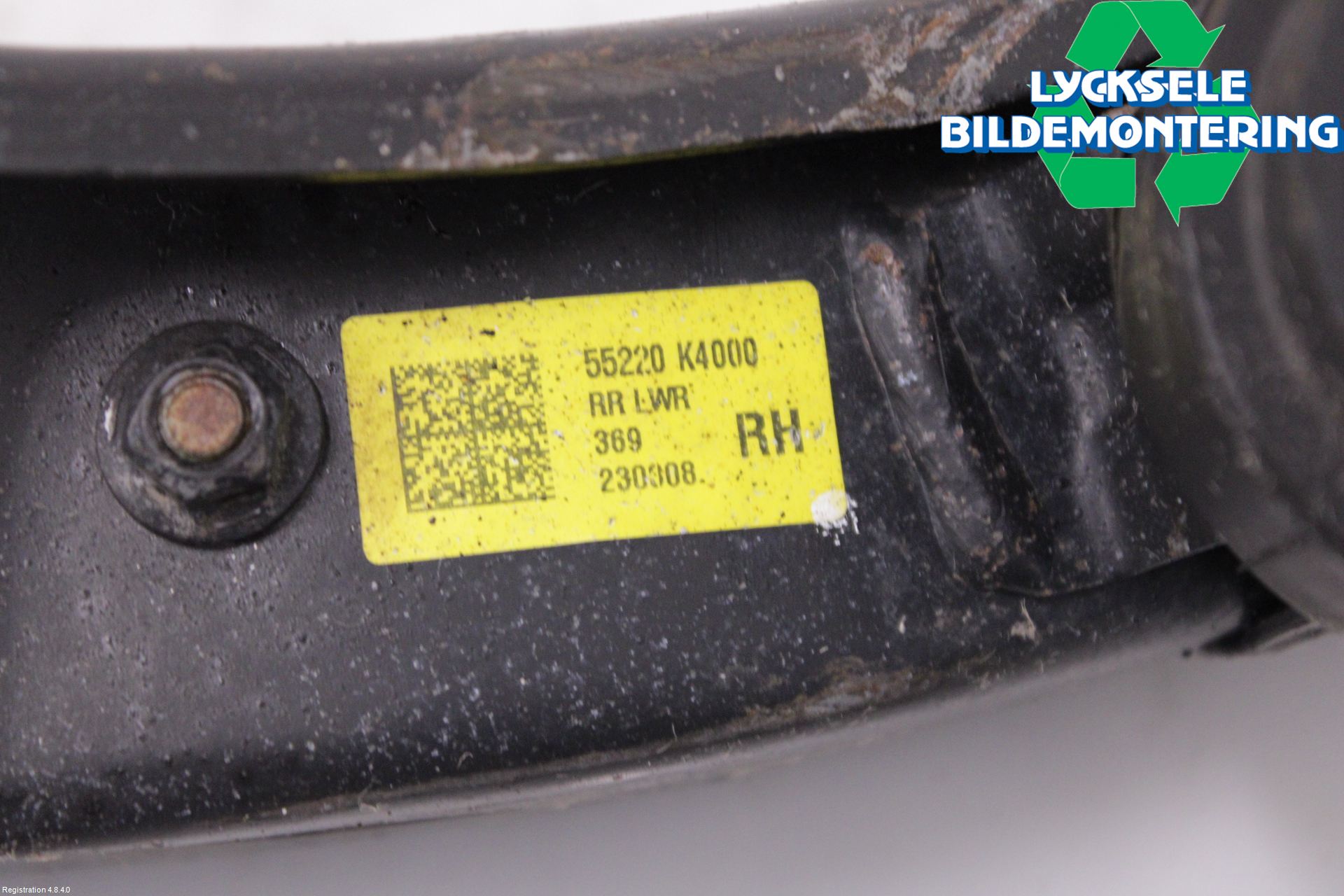 Hyundai KONA/ELECTRIC OS 18-23 Bärarm Bak Höger
