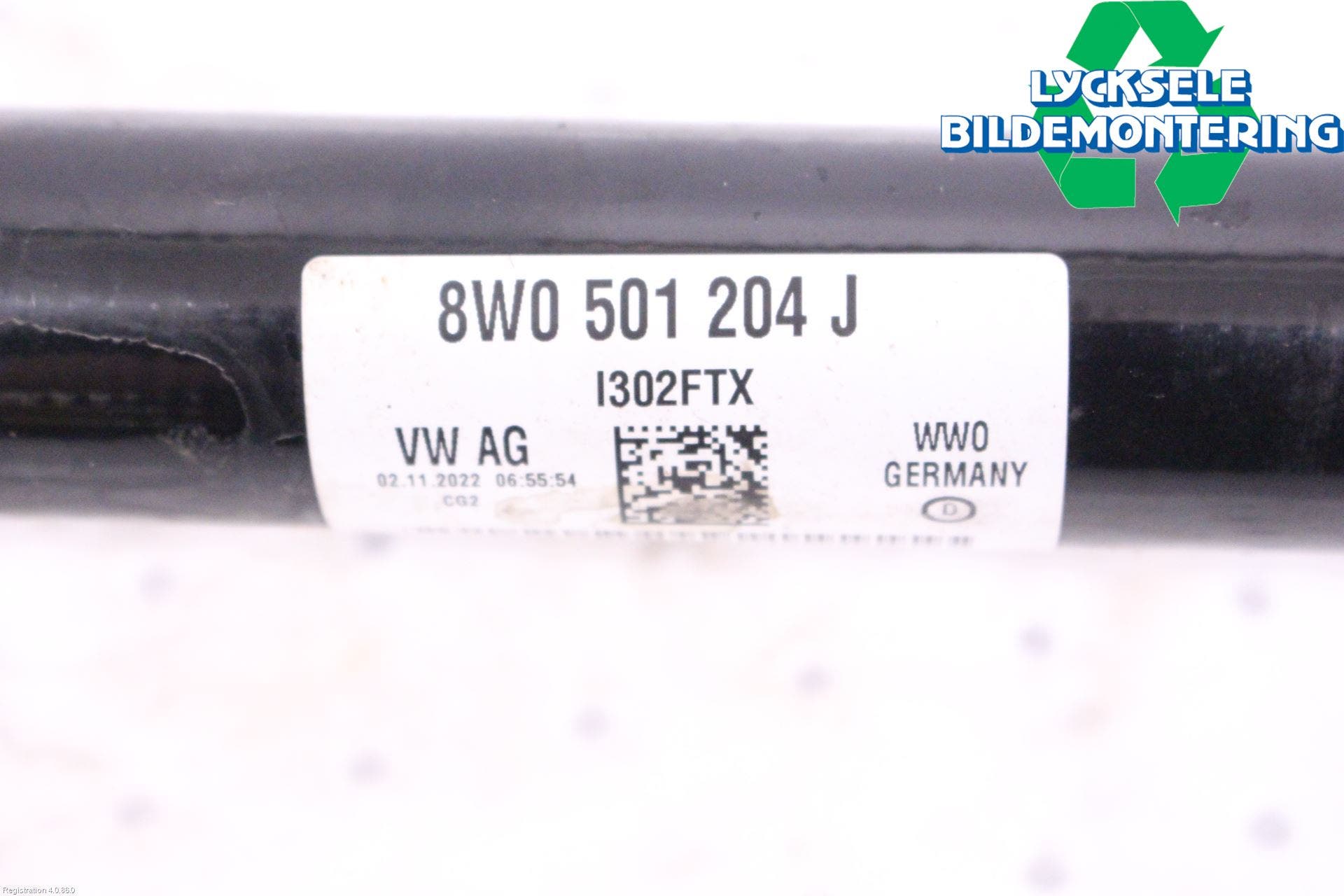 Audi A4/S4 B9 20- Drivaxel Bak Höger