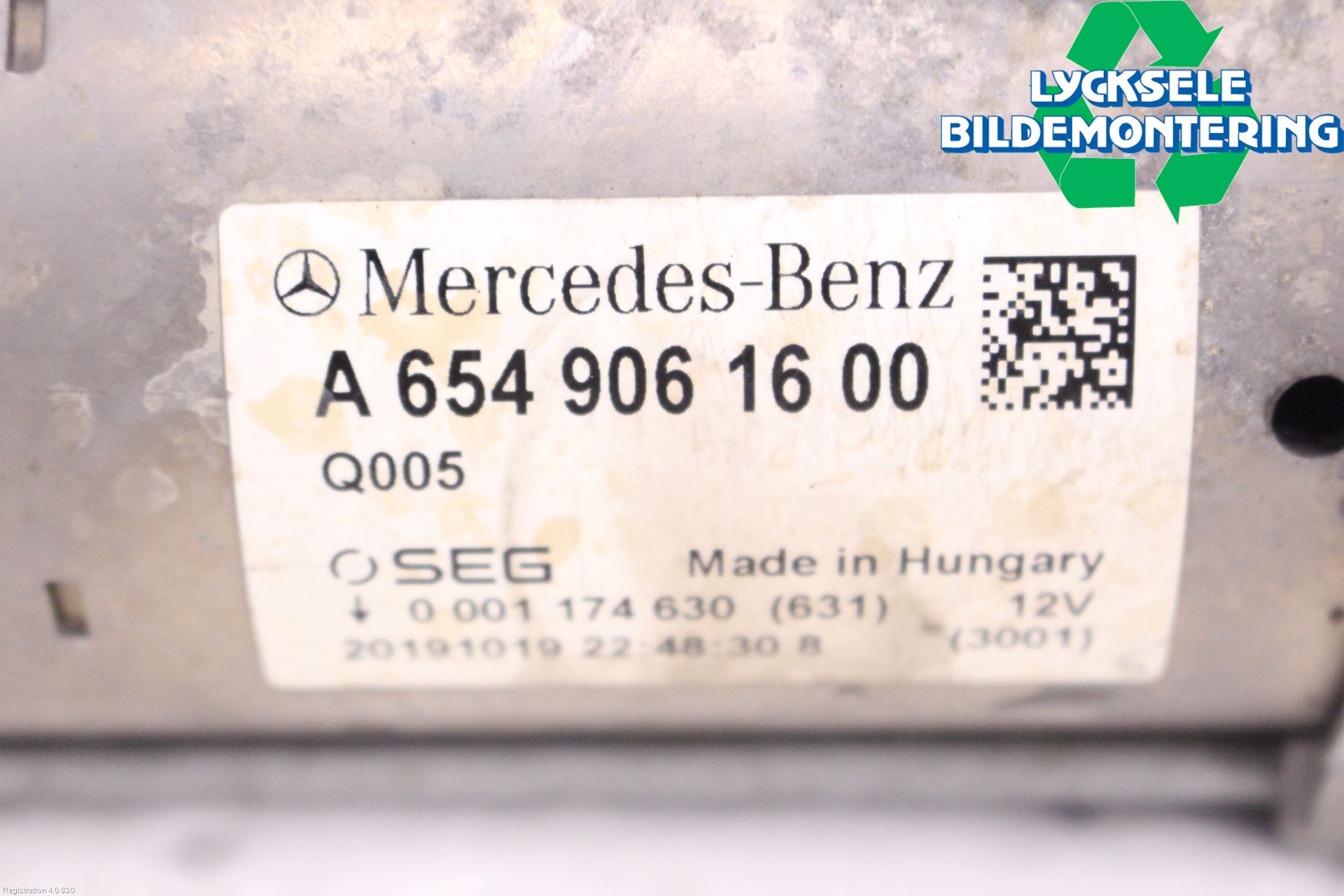 Mercedes-Benz MB E-KLASS (W213) 16-23 Startmotor Diesel