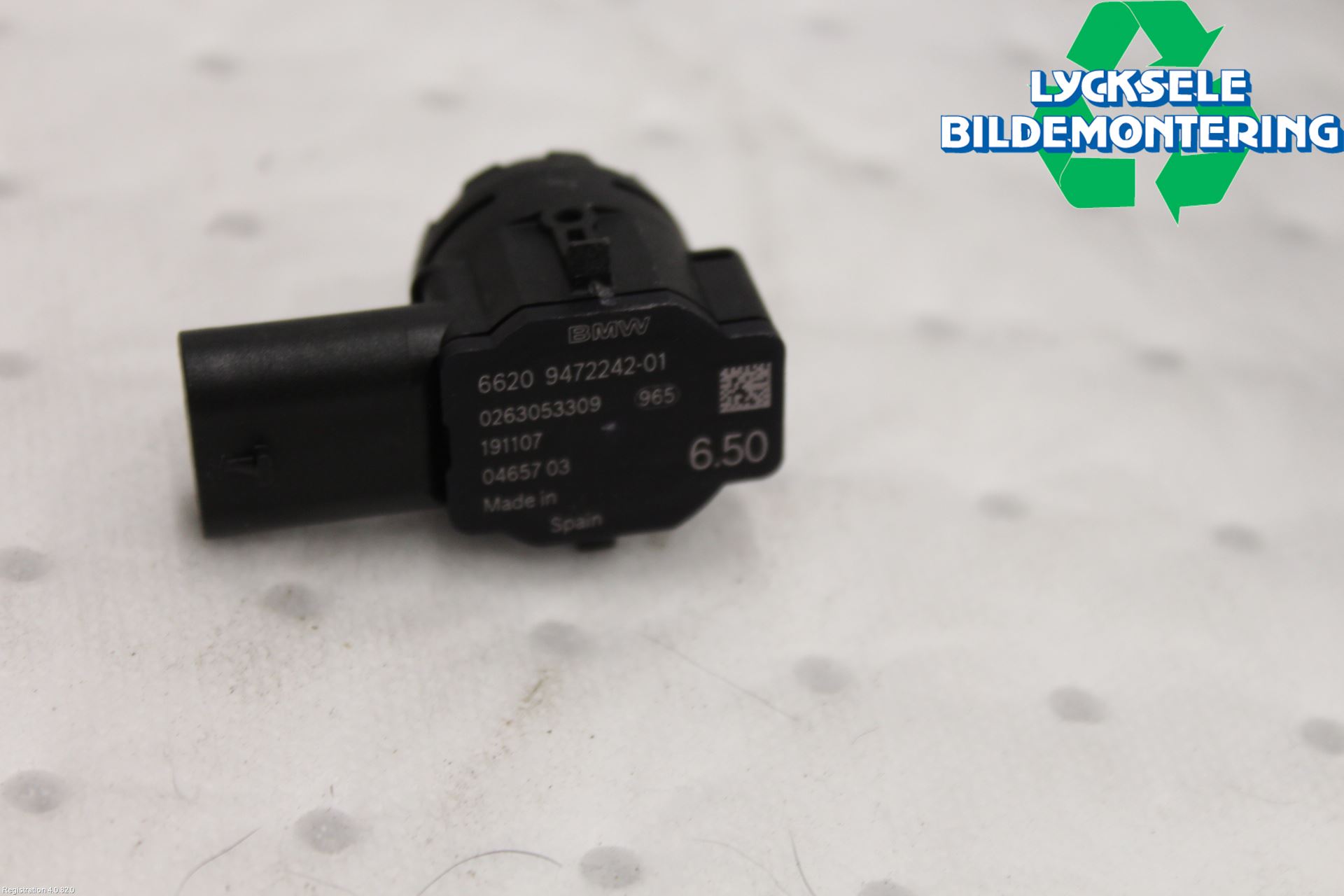 BMW 3 G20/G21/G80/G81 19- Parkeringshjälp Frontsensor