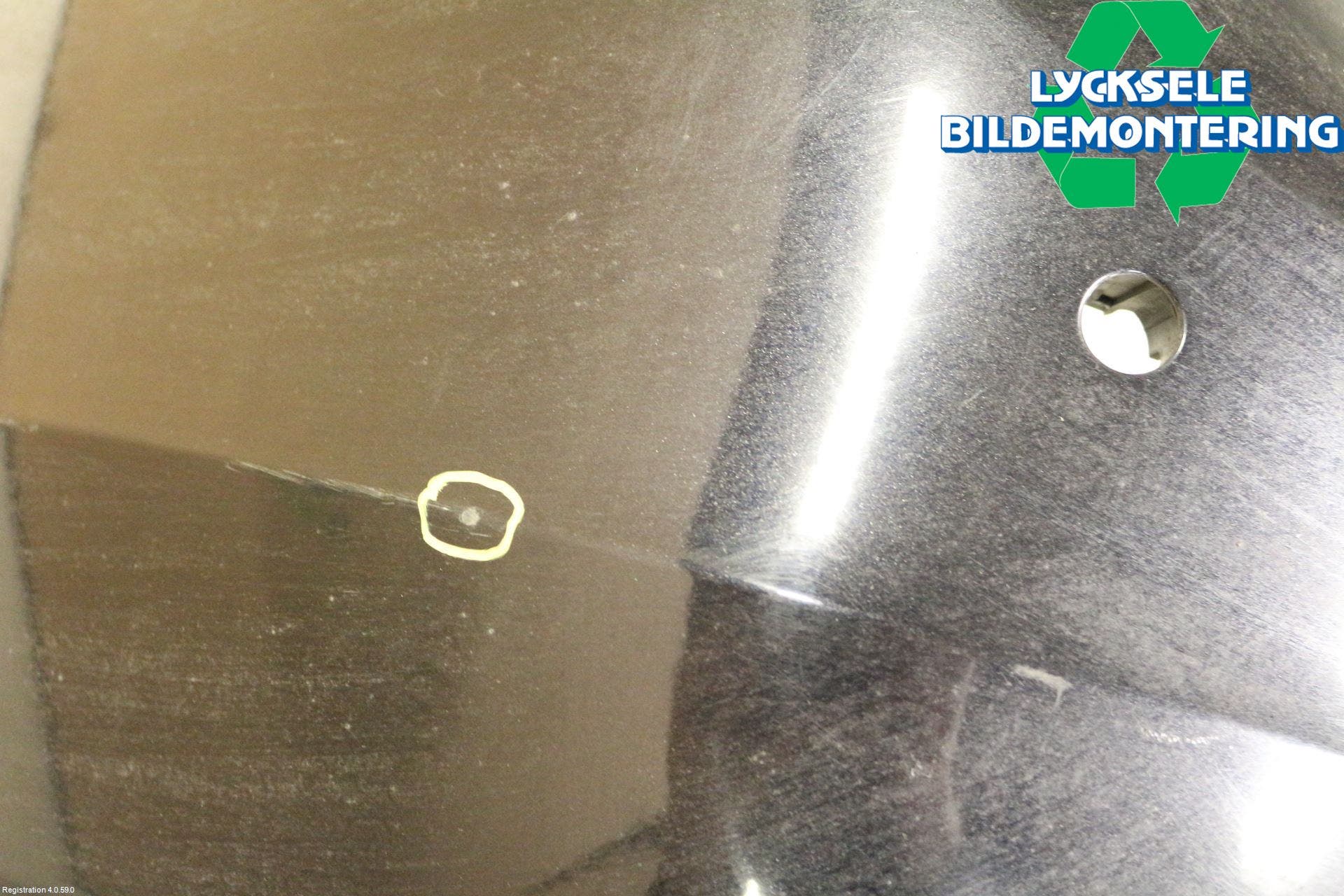 Volvo V60 11-13 Stötfångarbeklädnad Bak