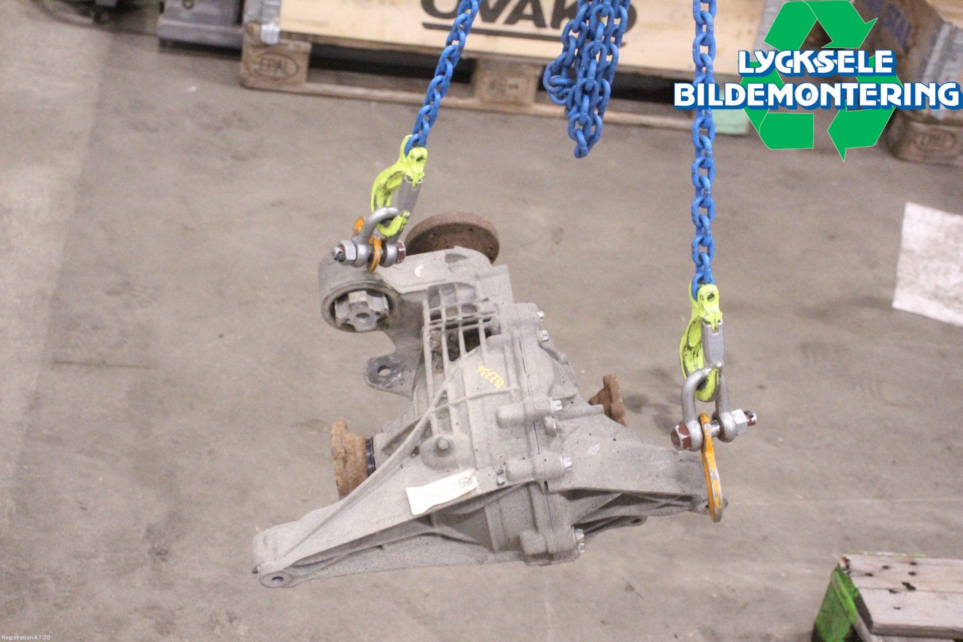 Audi Q7/SQ7 Bakväxel-Diff