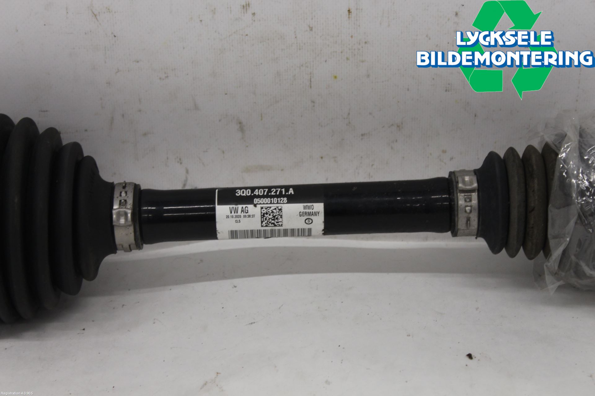 Volkswagen VW CADDY 21- Drivaxel Fram Vänster