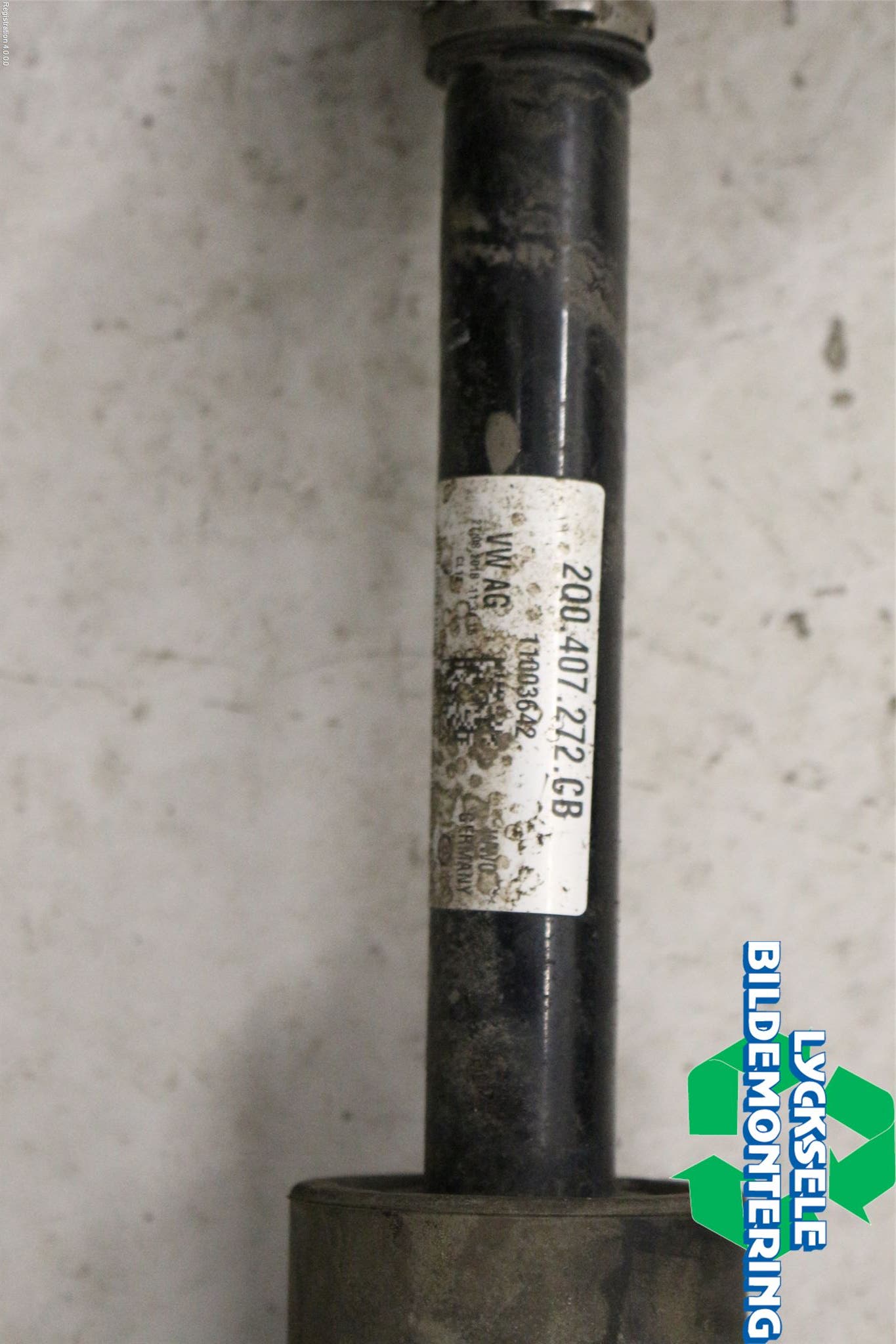 Audi A1 19- Drivaxel Fram Höger