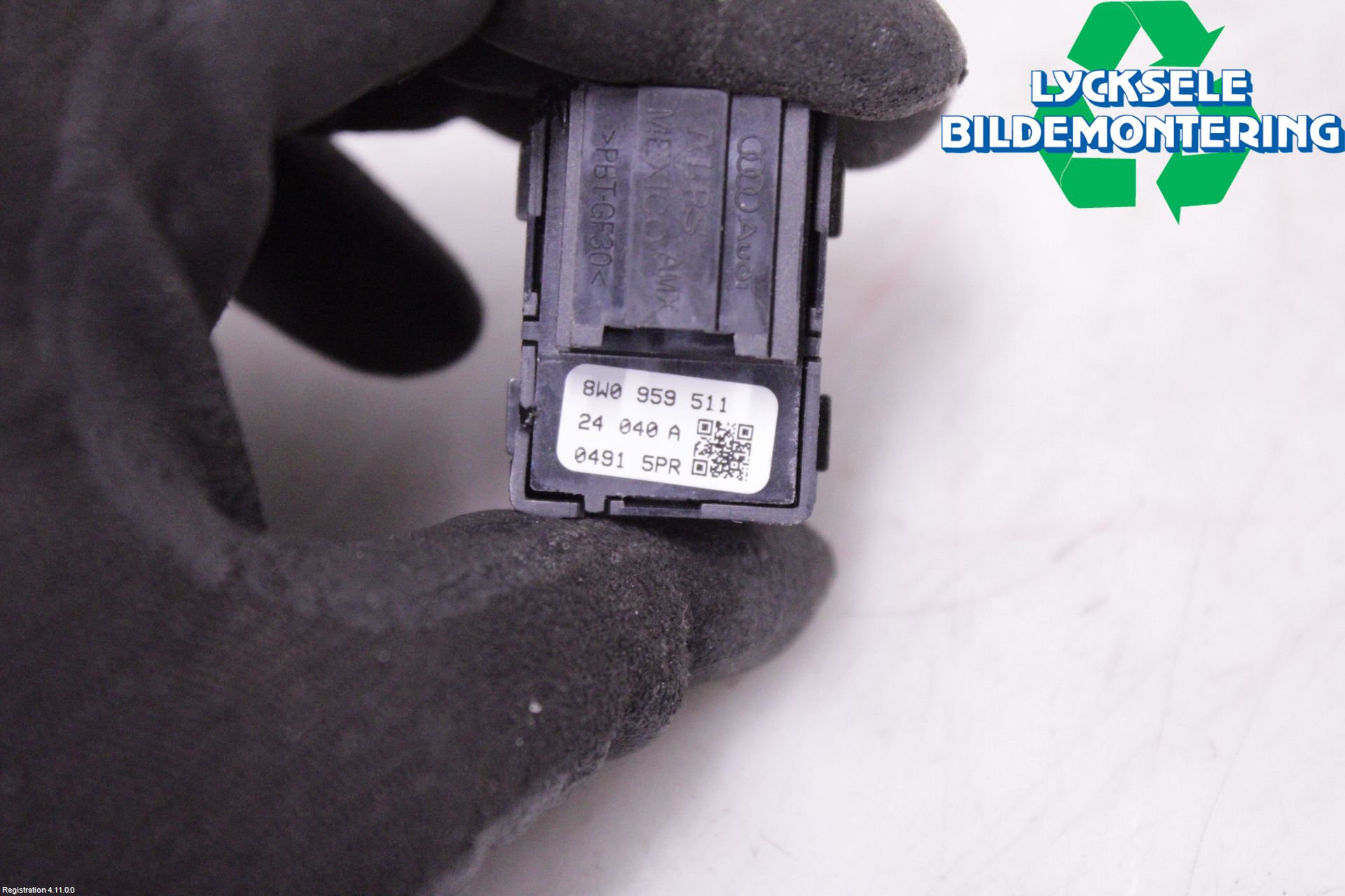 Audi Q4 E-TRON FZ 22- Strömställare Dragkrok