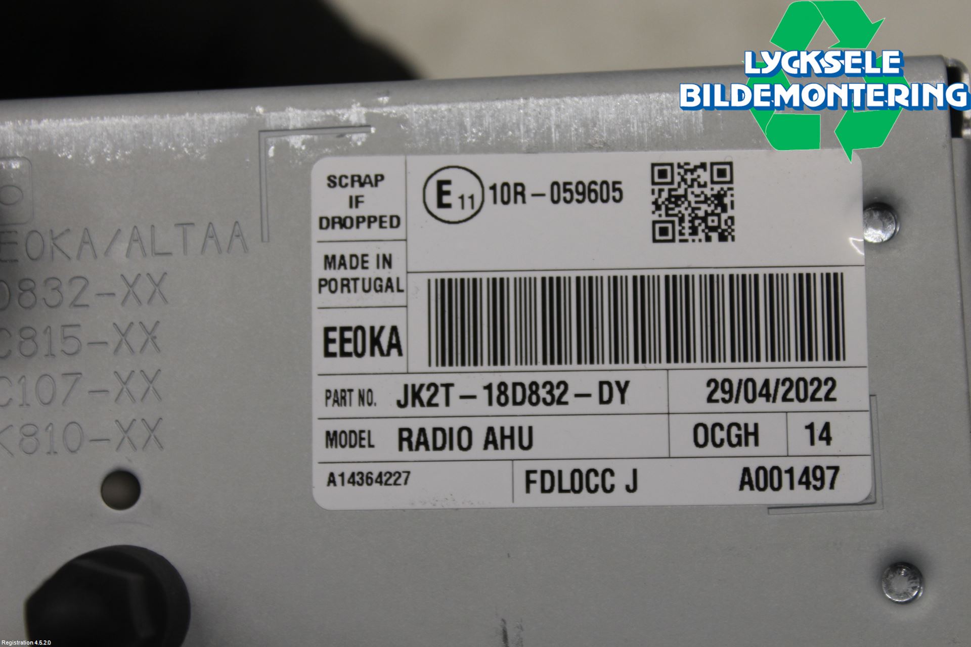 Ford TRANSIT/TOURNEO CONNECT 22- Radio