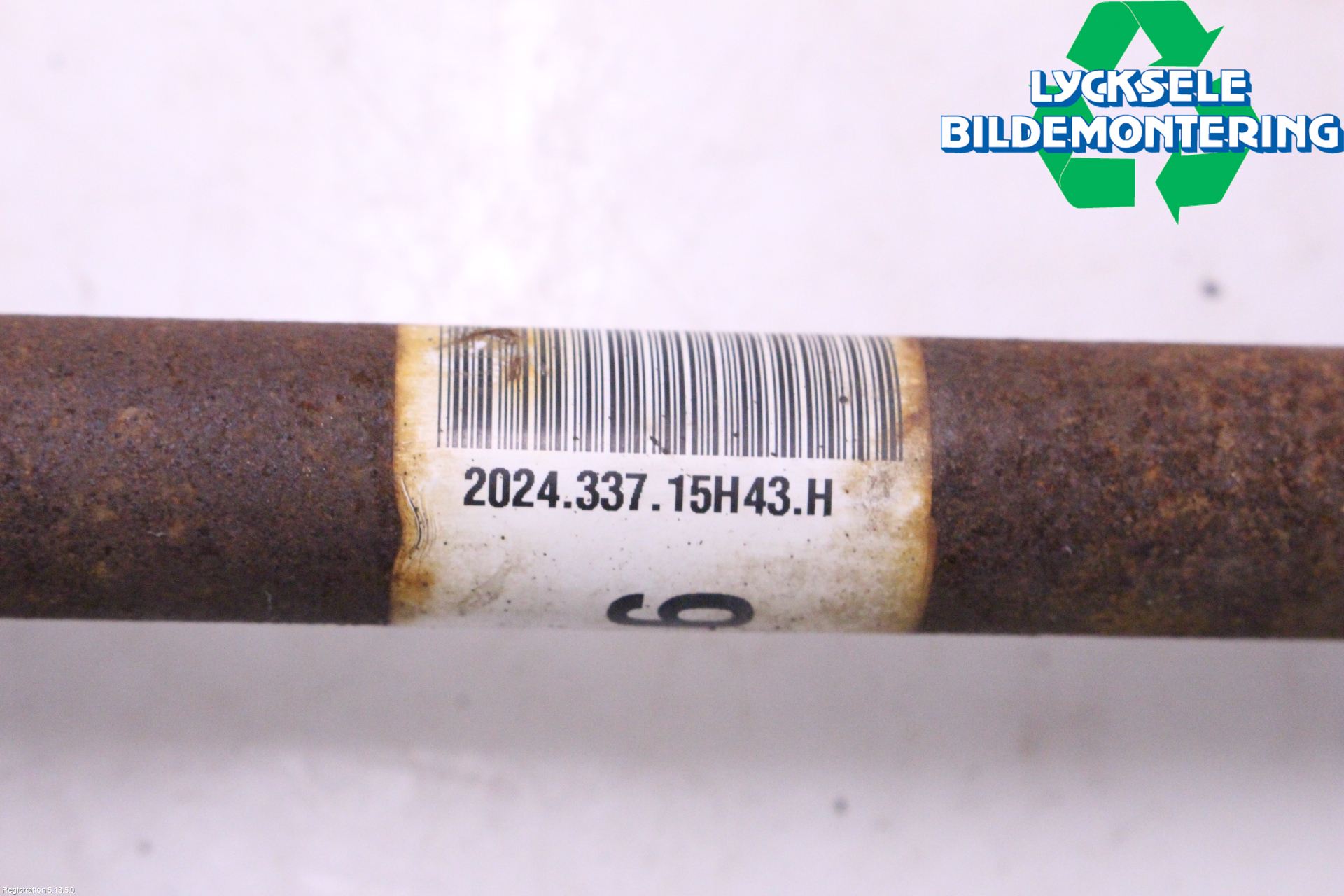 Nissan QASHQAI 21- Drivaxel Fram Vänster