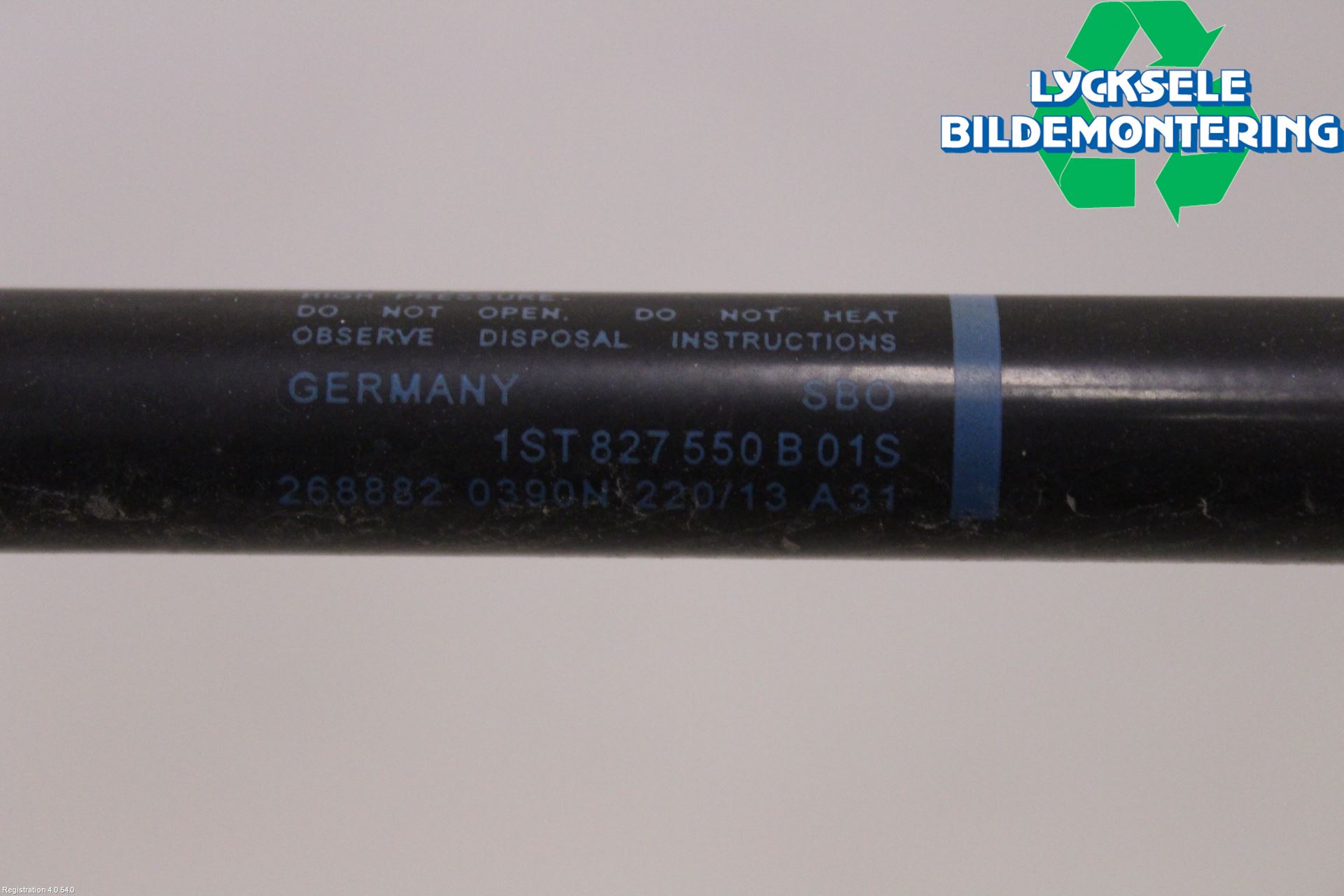 Skoda CITIGO / CITIGO E IV Gasfjäder Baklucka