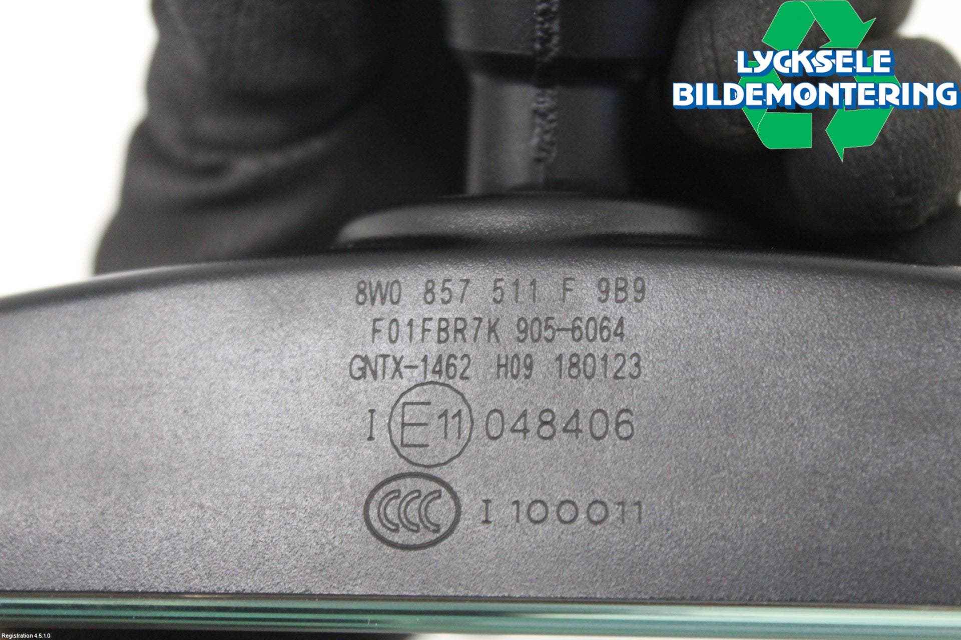 Audi A4/S4 B9 20- Spegel Invändig El