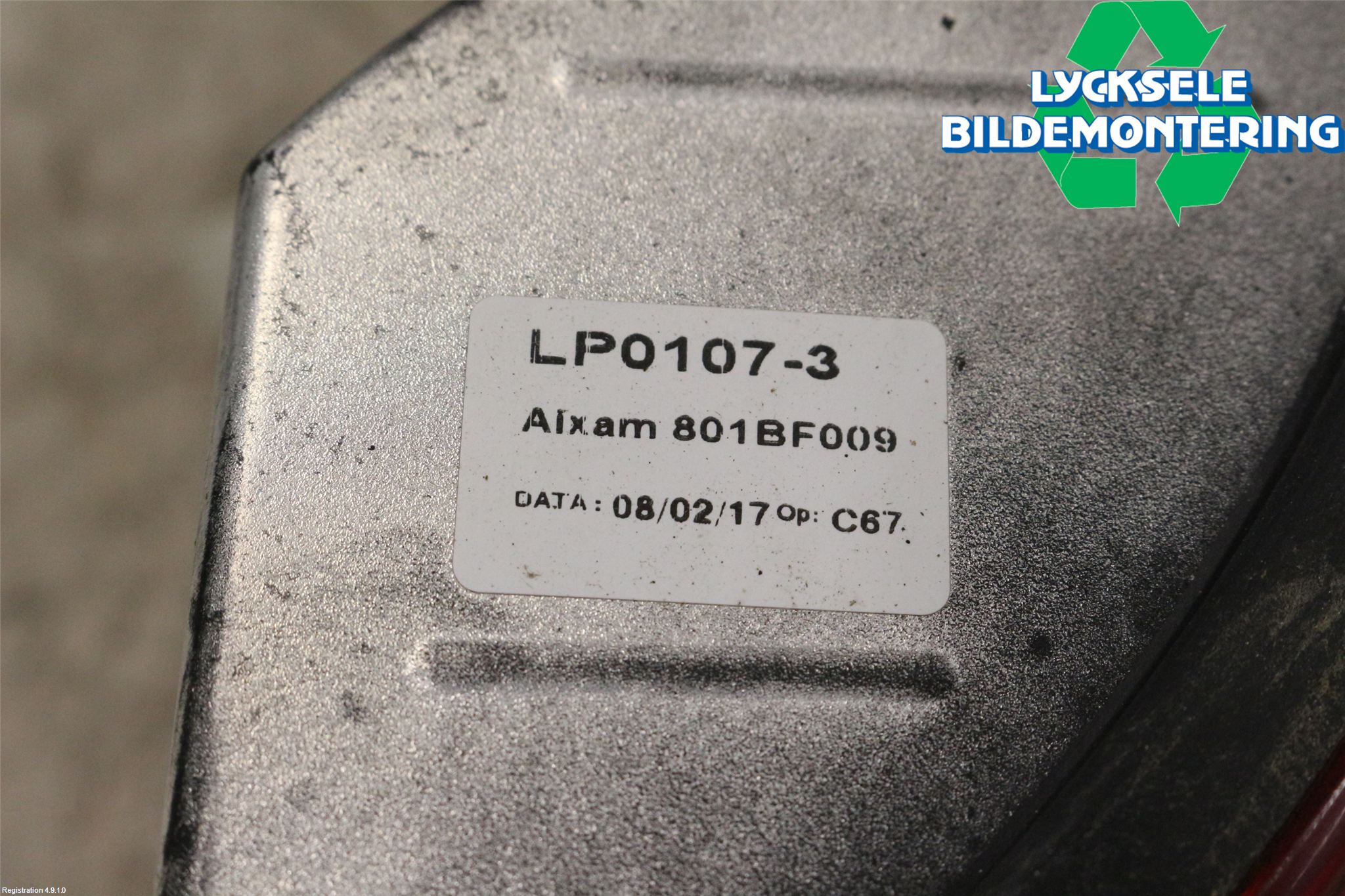 Mopedbil Aixam AIXAM ÖVRIGT Bakljus Höger