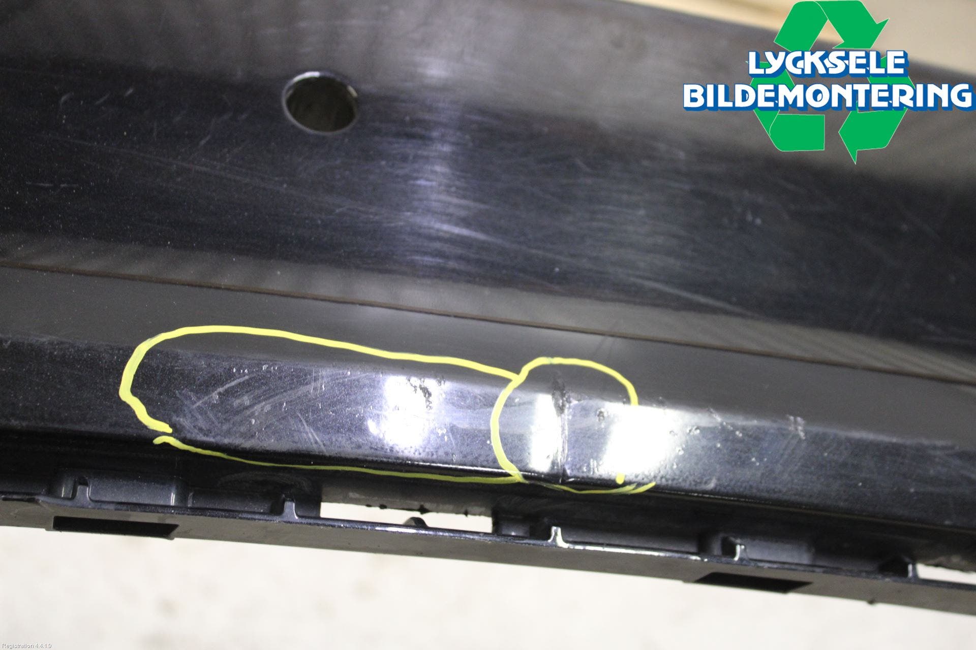 Audi A5 07-16 Stötfångarbeklädnad Bak