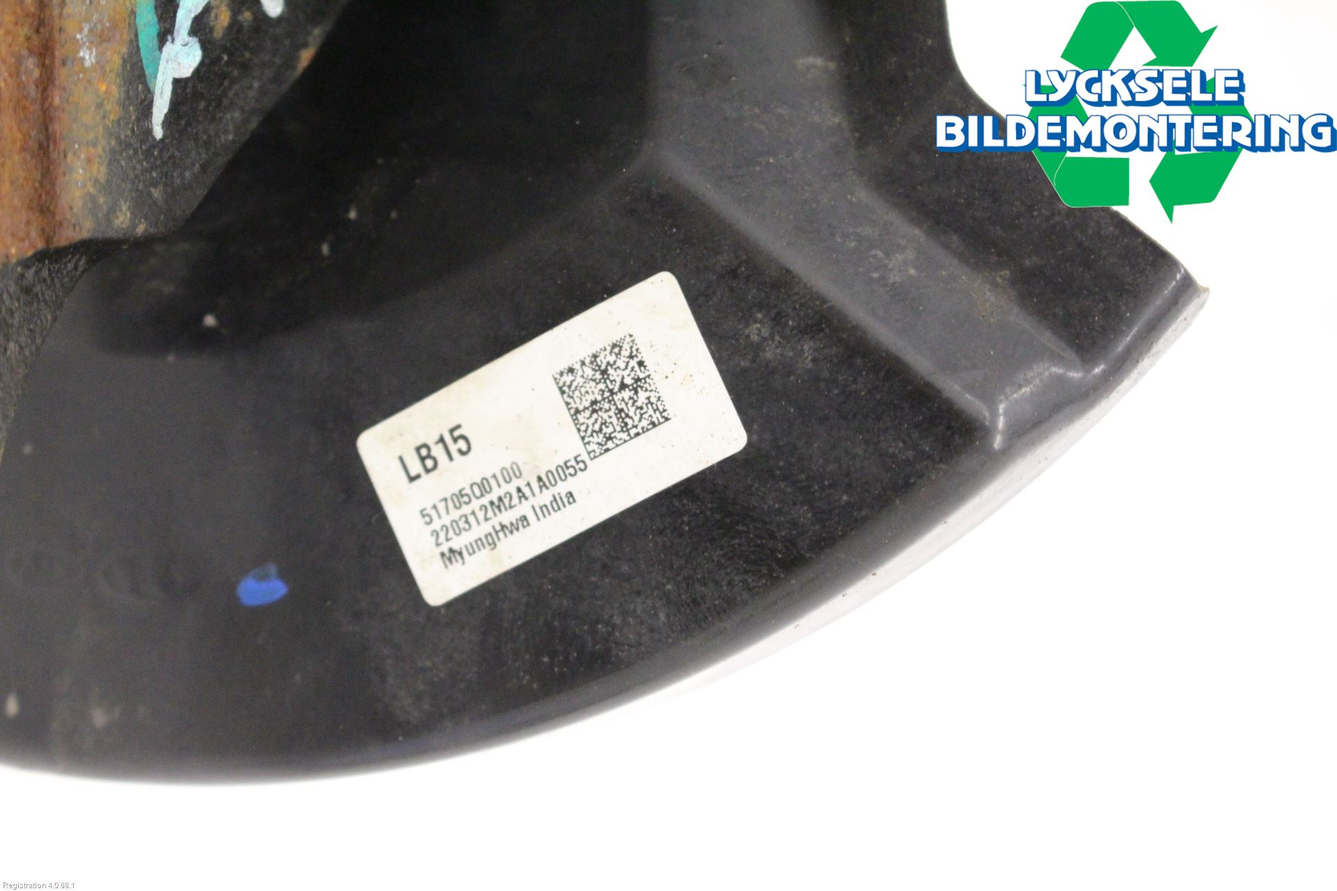 Hyundai i20 BC 21- Styrspindel Lagerhus Vä