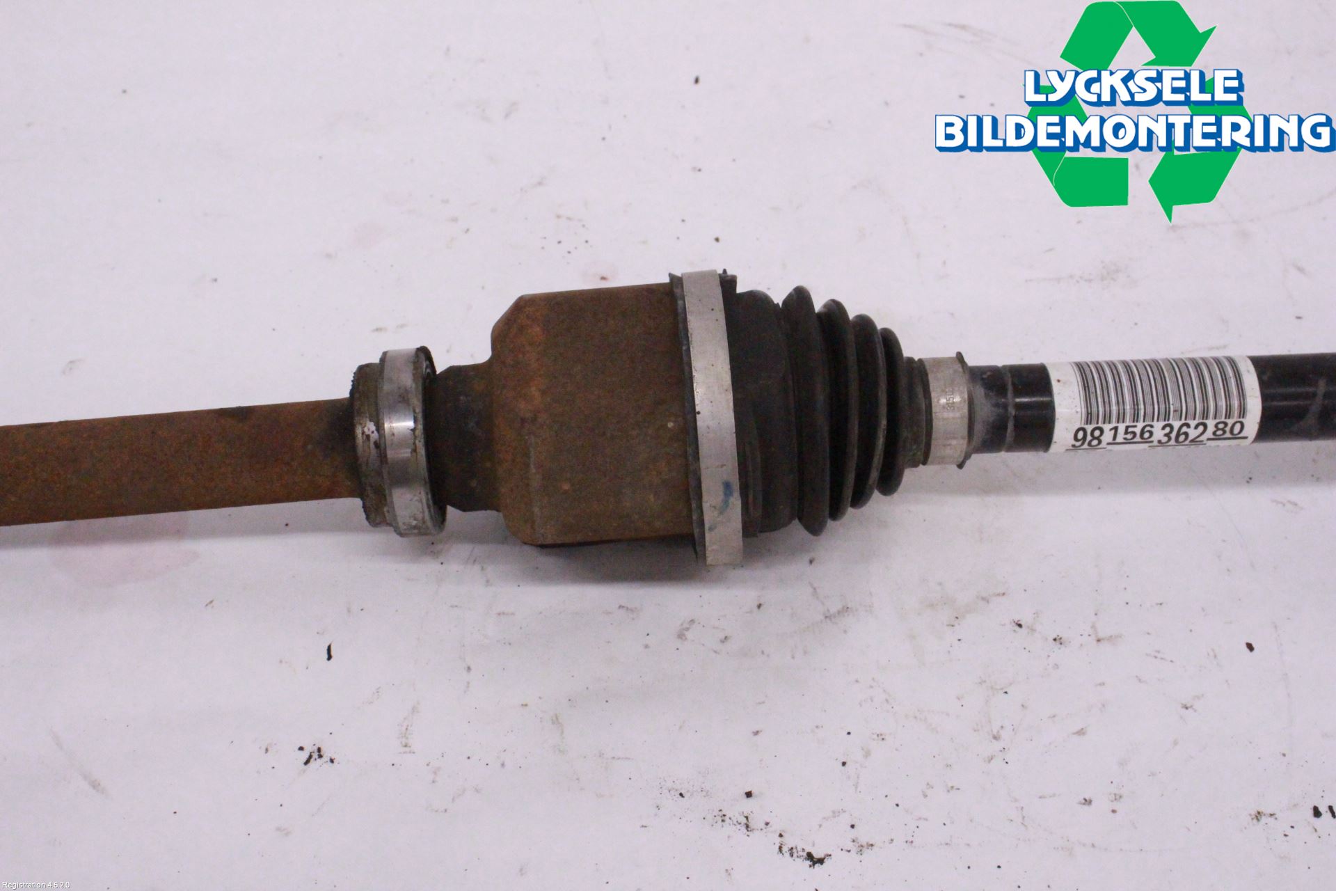 Peugeot PARTNER/E-PARTNER 19- Drivaxel Fram Höger