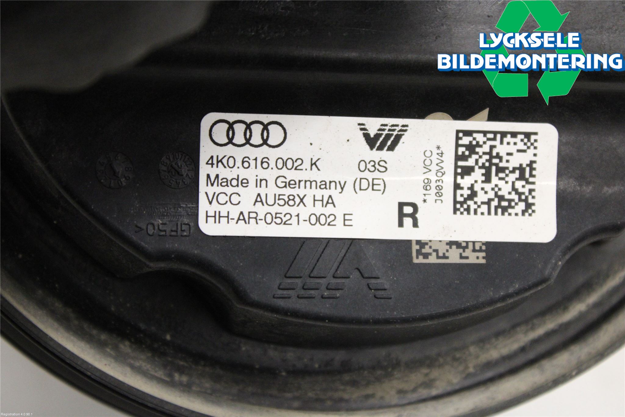 Audi A6 F2/C8 19- Nivå-Luftfjädring Bälg