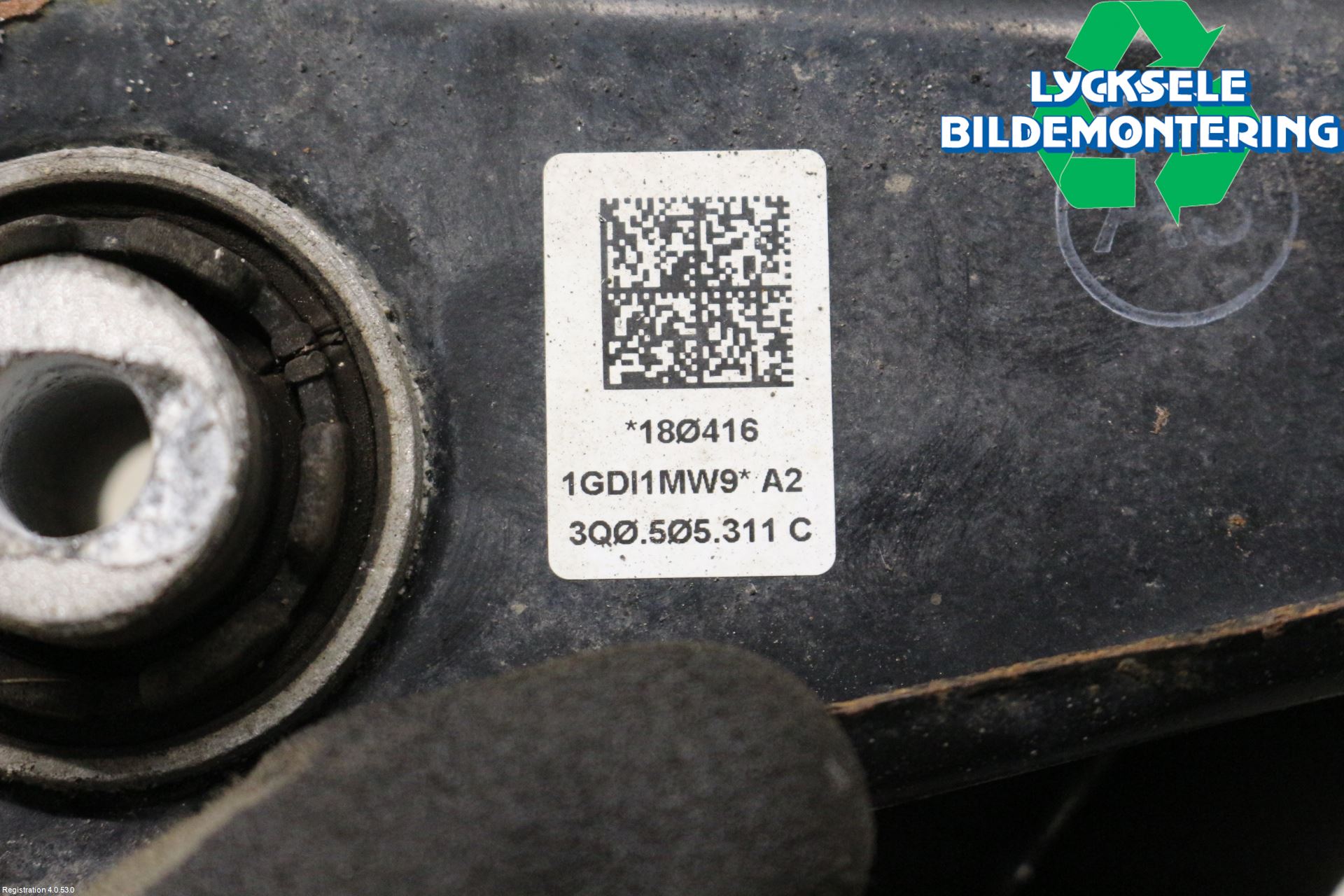 Volkswagen VW PASSAT 15-19 Bärarm Bak Vänster