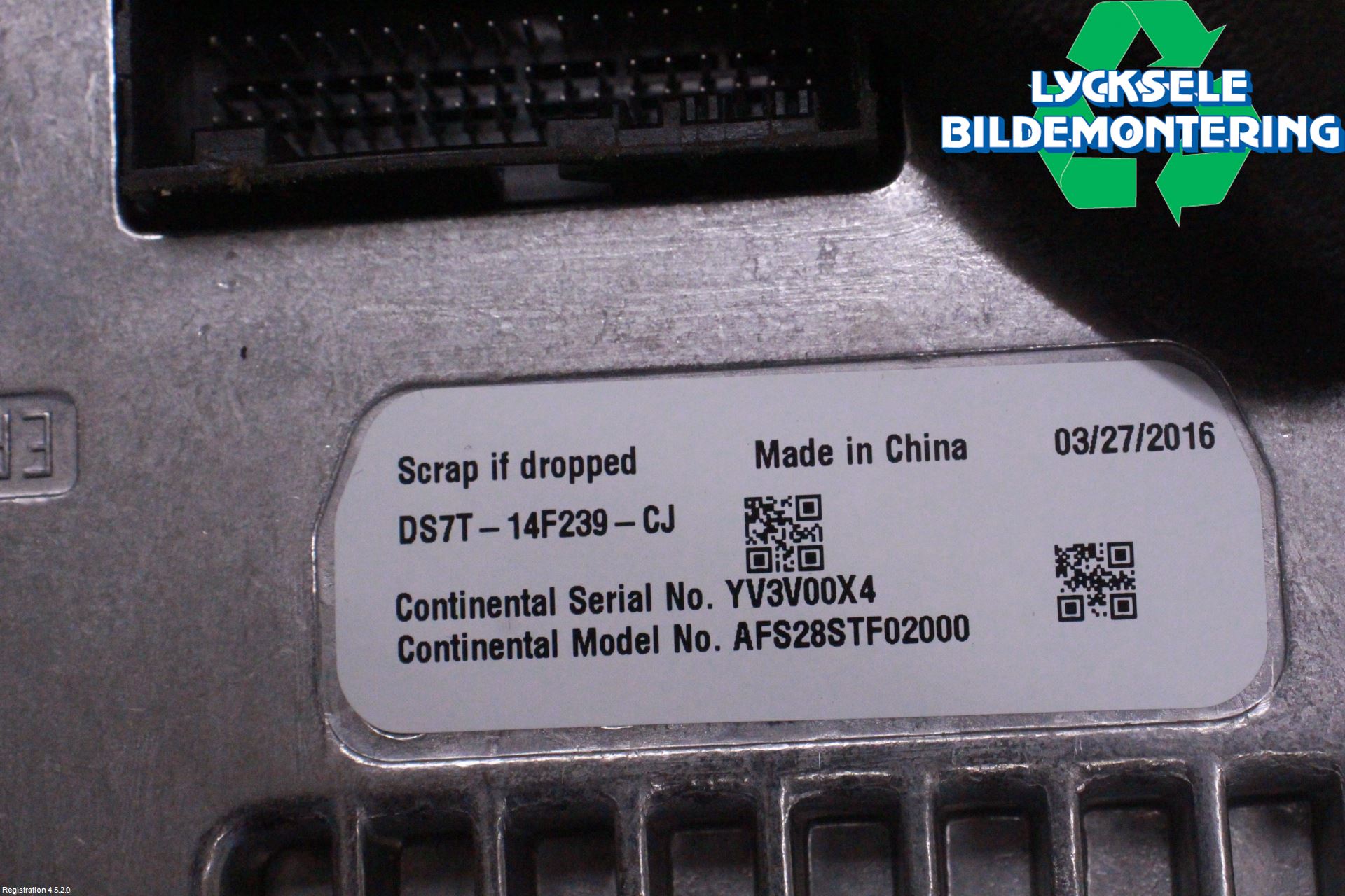 Ford MONDEO 15-22 Bildskärm