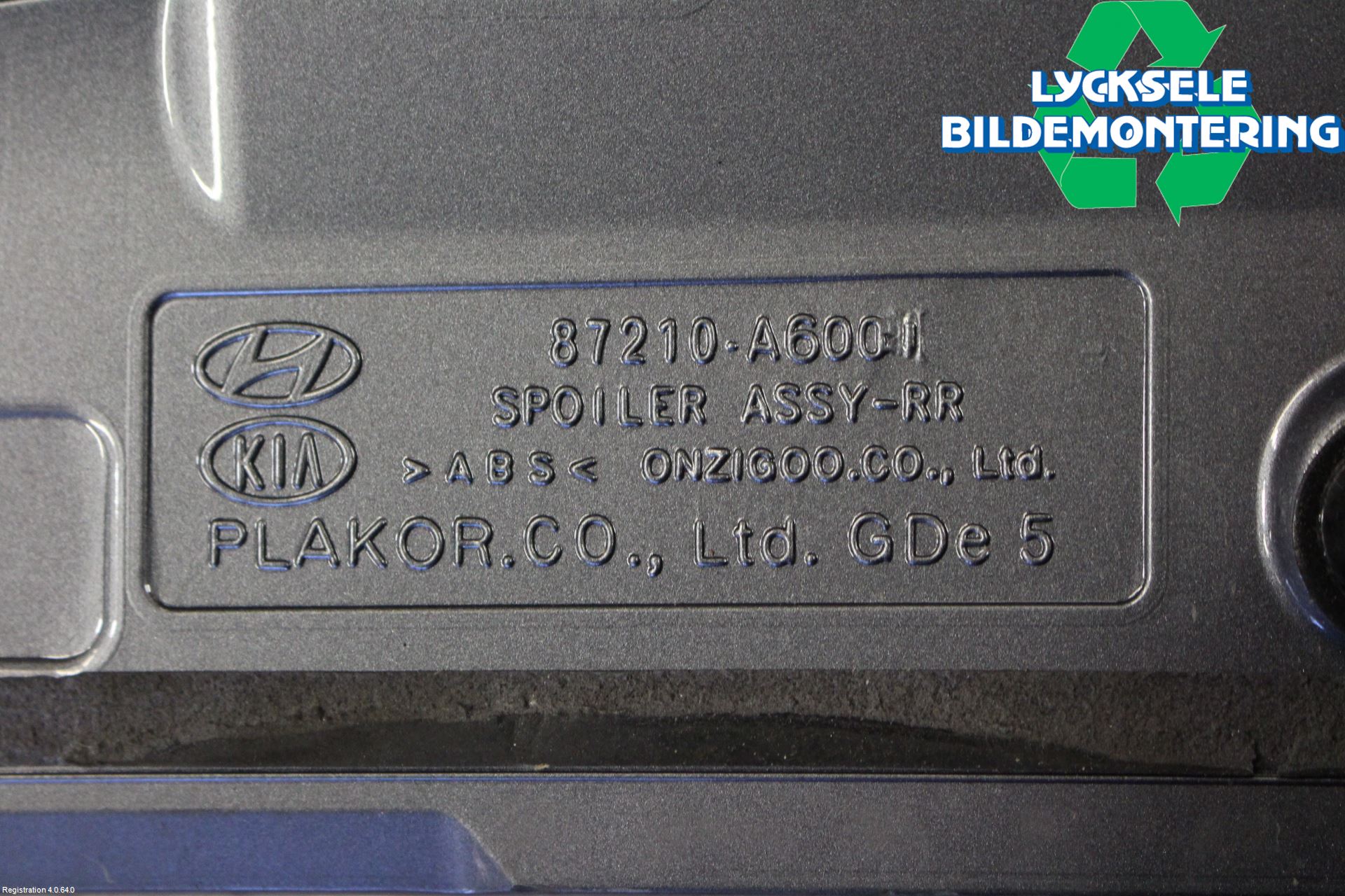 Hyundai i30 GD 13-17 Spoiler Baklucka