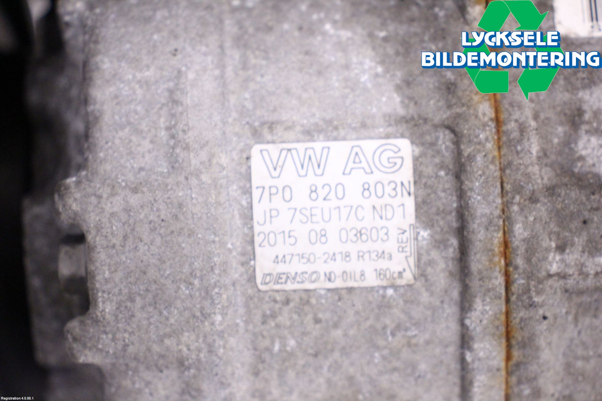 Volkswagen VW TOUAREG 7P 11-18 Ac Kompressor