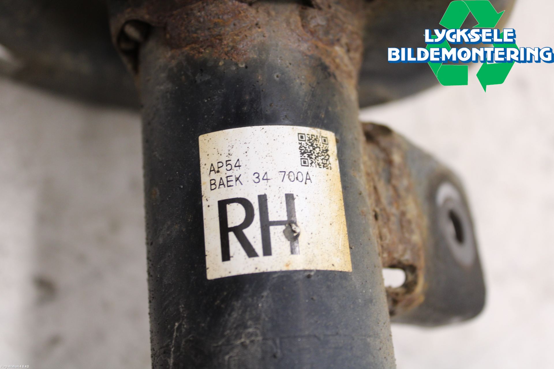 Mazda 3 III 14-19 Fjäderben Fram Höger