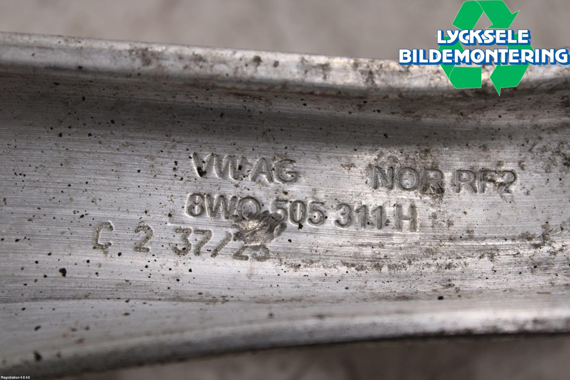 Audi A4/S4 B9 20- Bärarm Bak Vänster