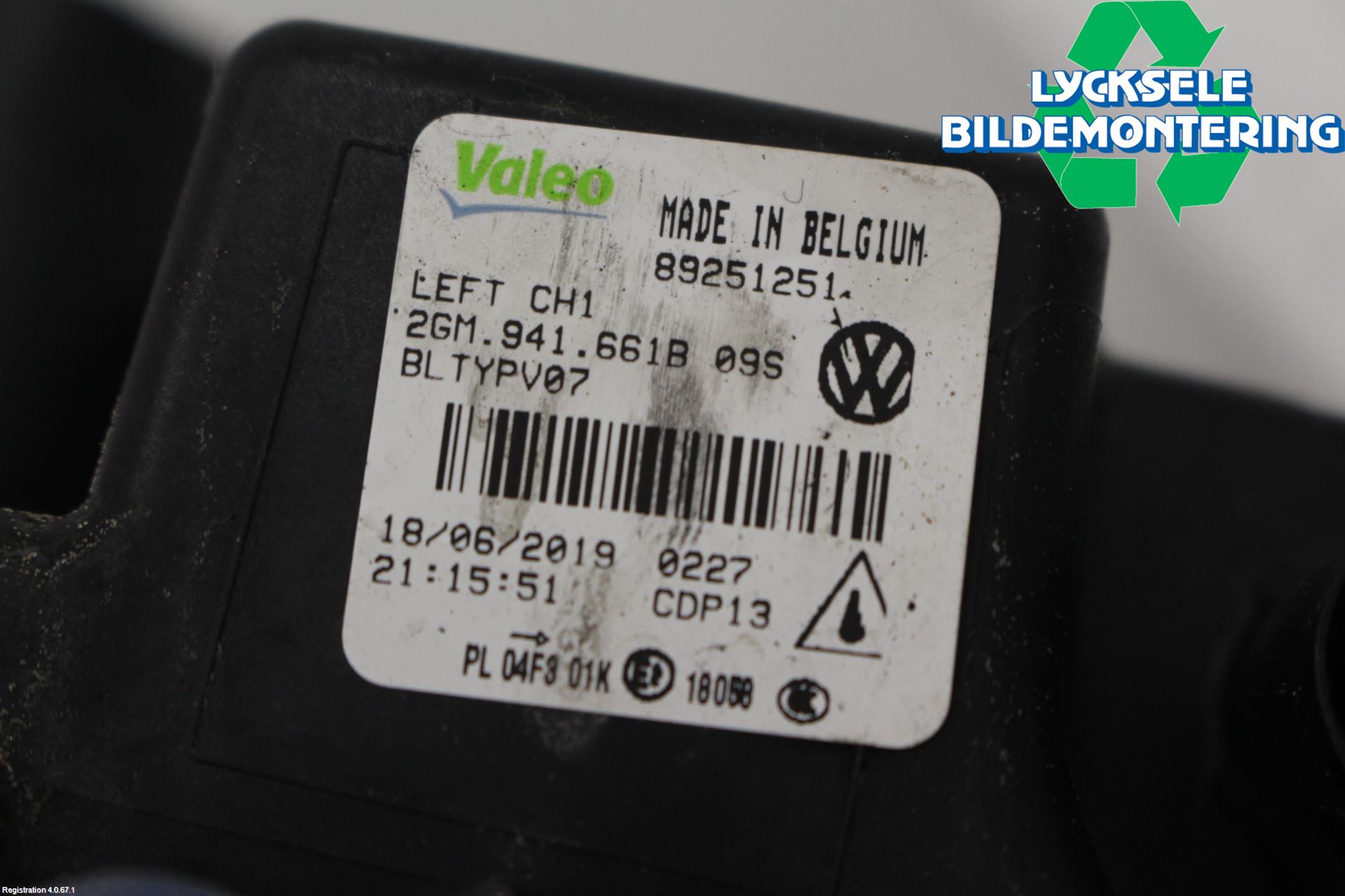 Volkswagen VW T-CROSS 19- Dimljus-Varselljus Fram
