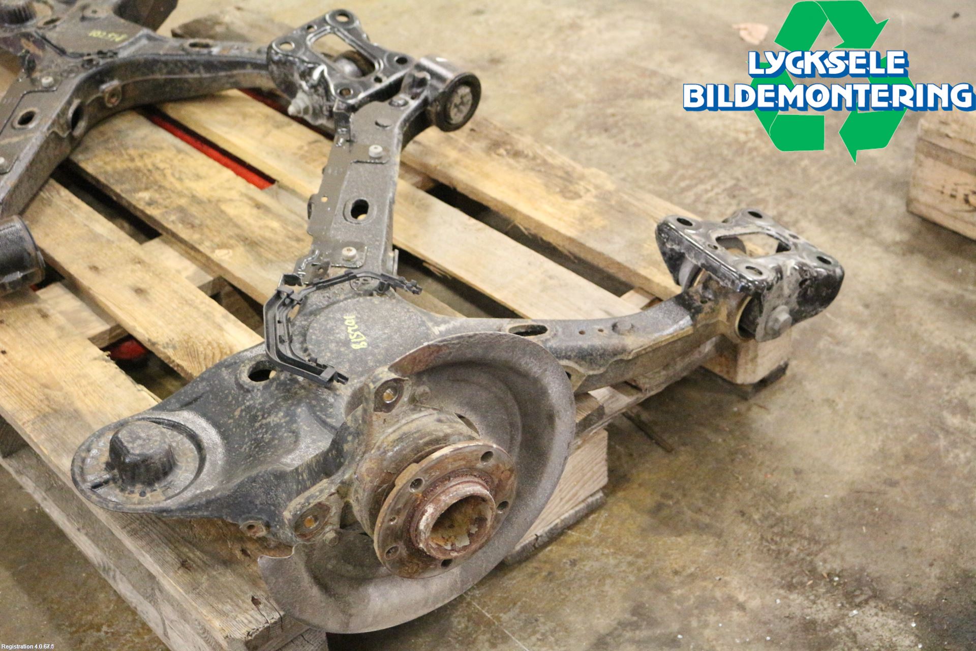 Toyota PROACE II 16- Bärarm Bak Vänster