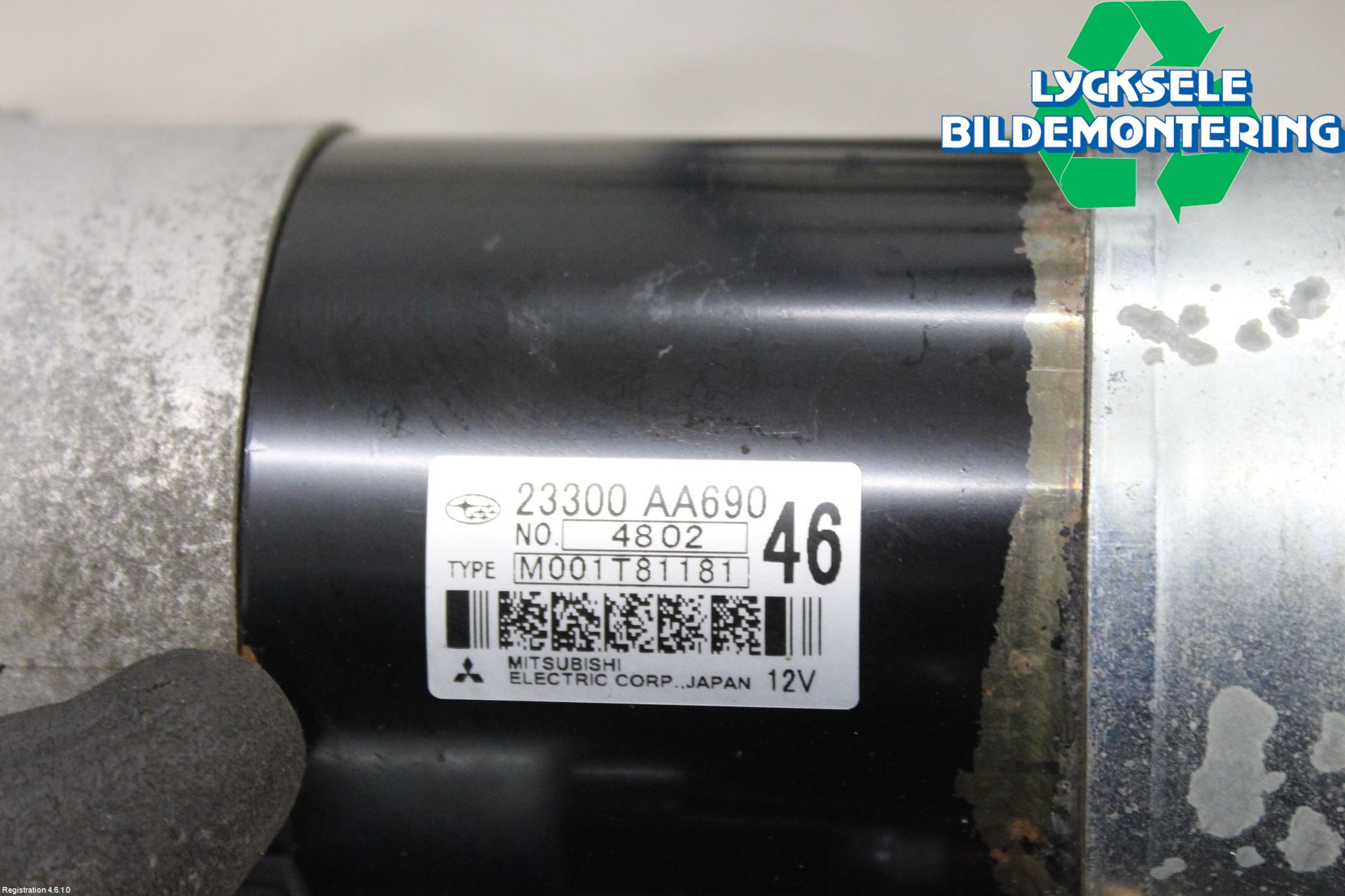 Subaru FORESTER SJ 13-18 Startmotor