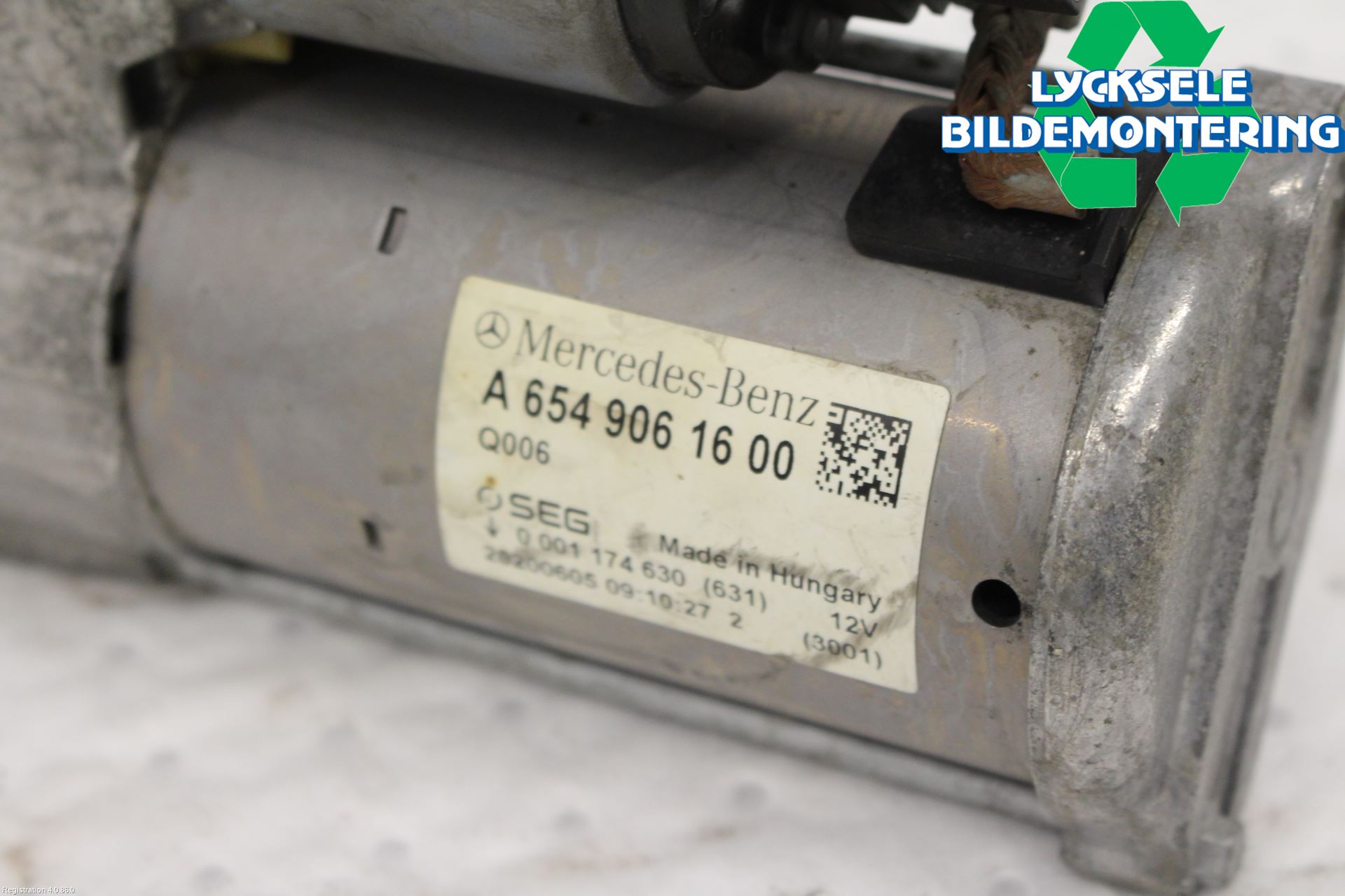 Mercedes-Benz MB VITO/V-KLASS (W640,W447,W448) 14- Startmotor Diesel