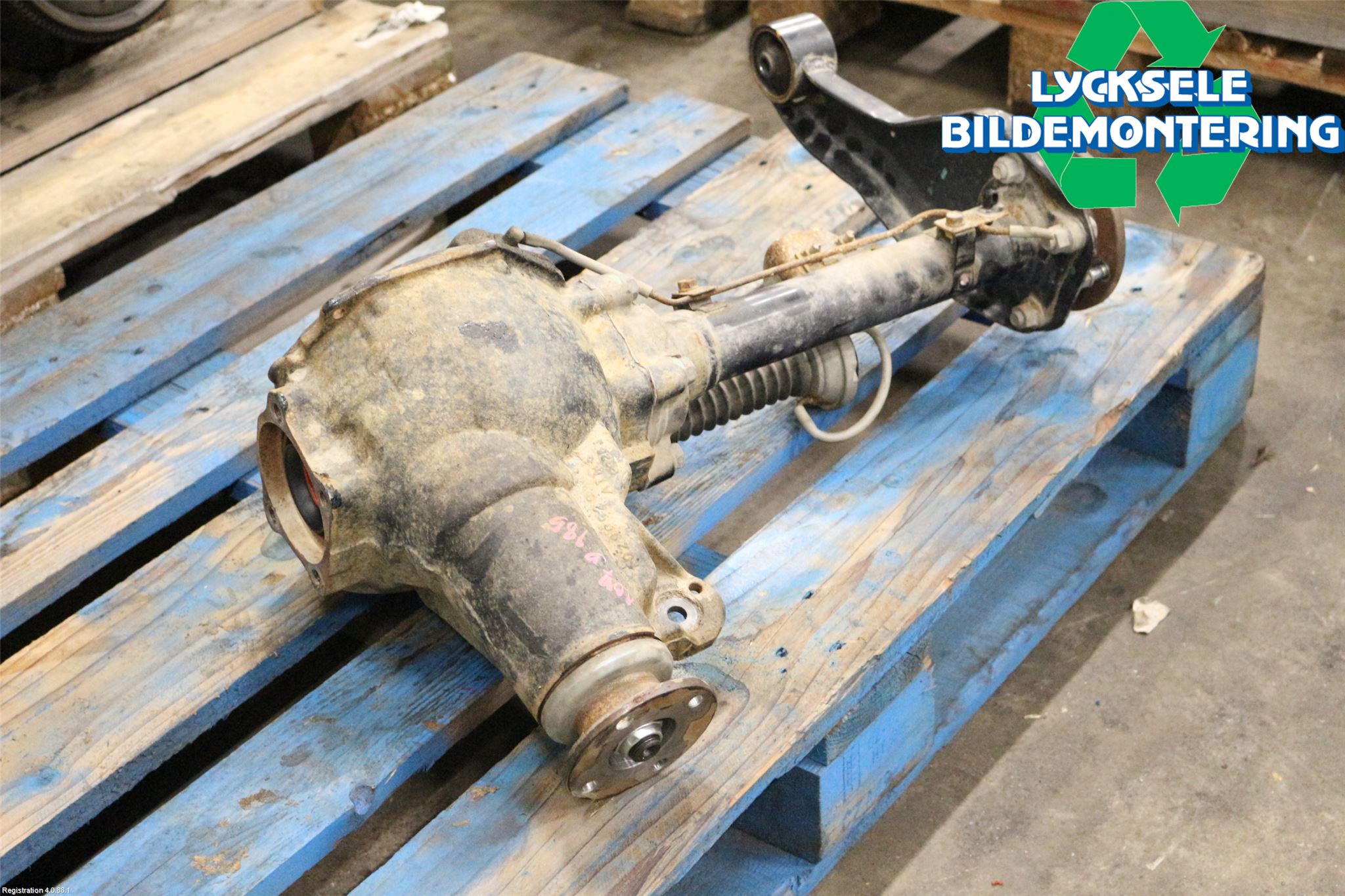 Mitsubishi L200 16-23 Framvagn Diffrential