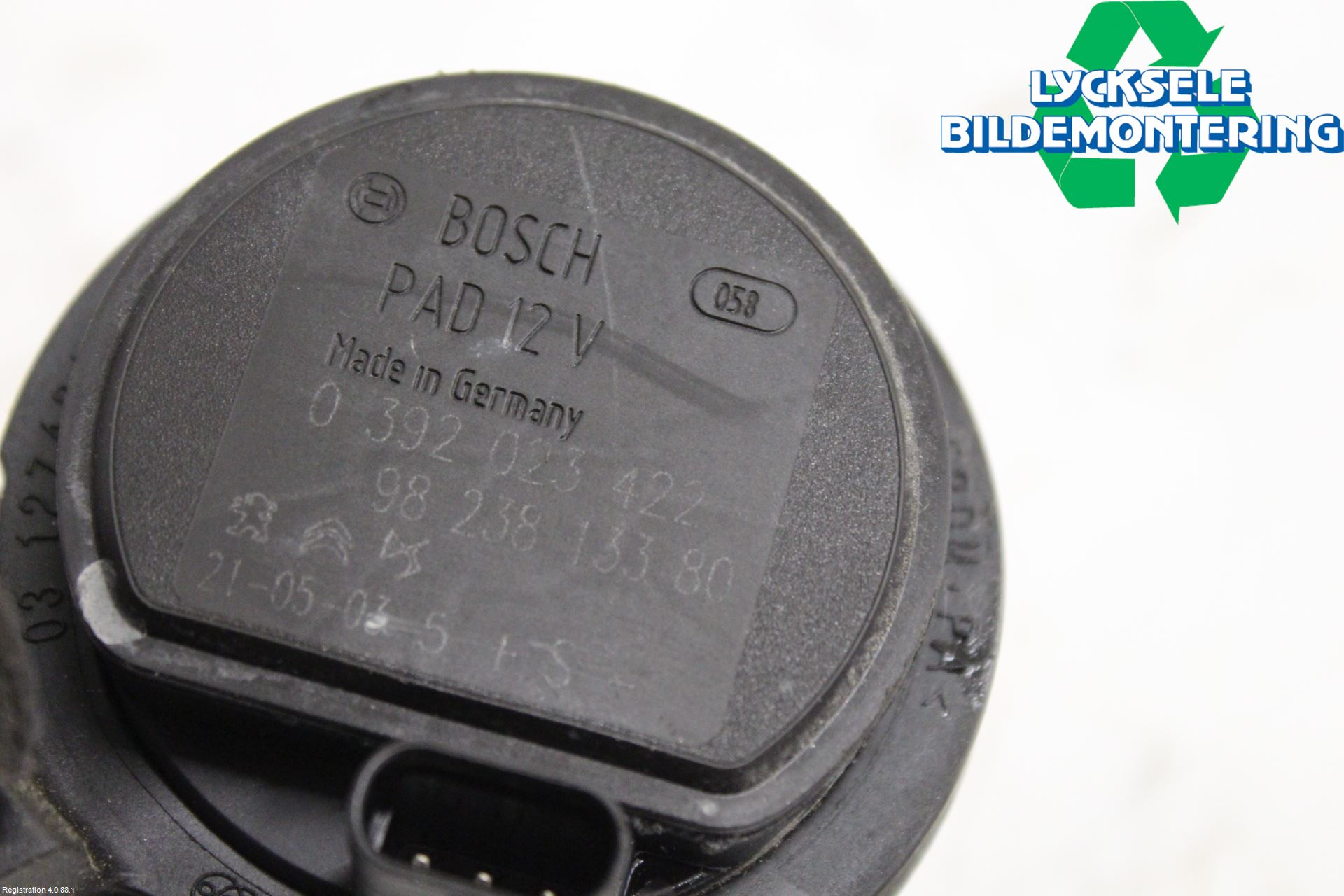 Peugeot 508 19- Värme Cirkulationspump