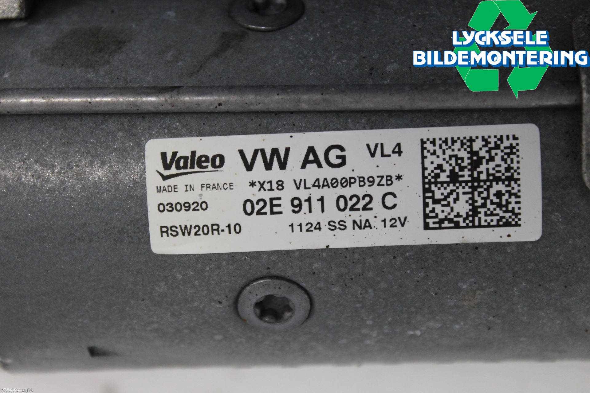 Volkswagen VW TIGUAN 16-24 Startmotor Diesel