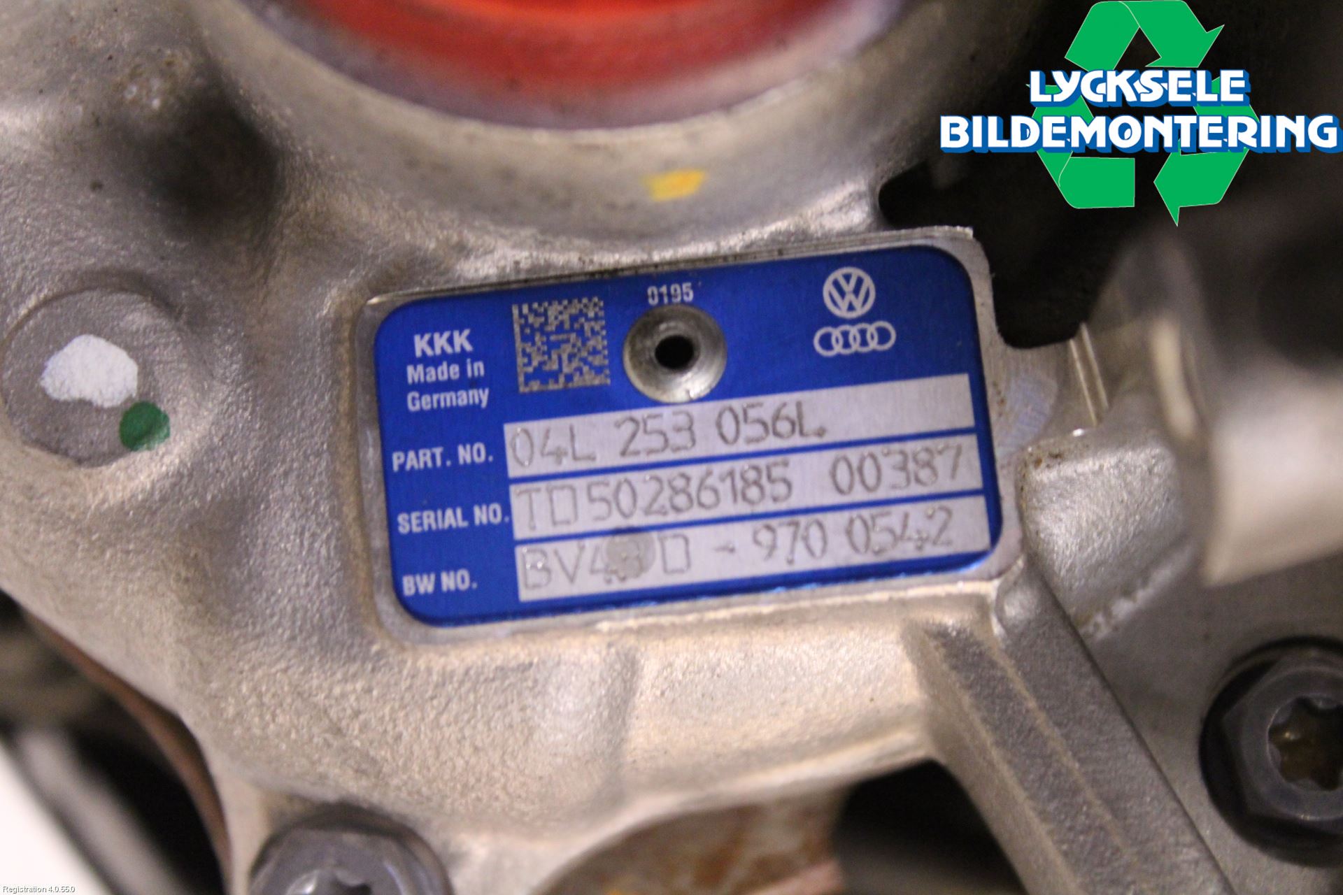 Audi A4/S4 B9 16-19 Turboaggregat