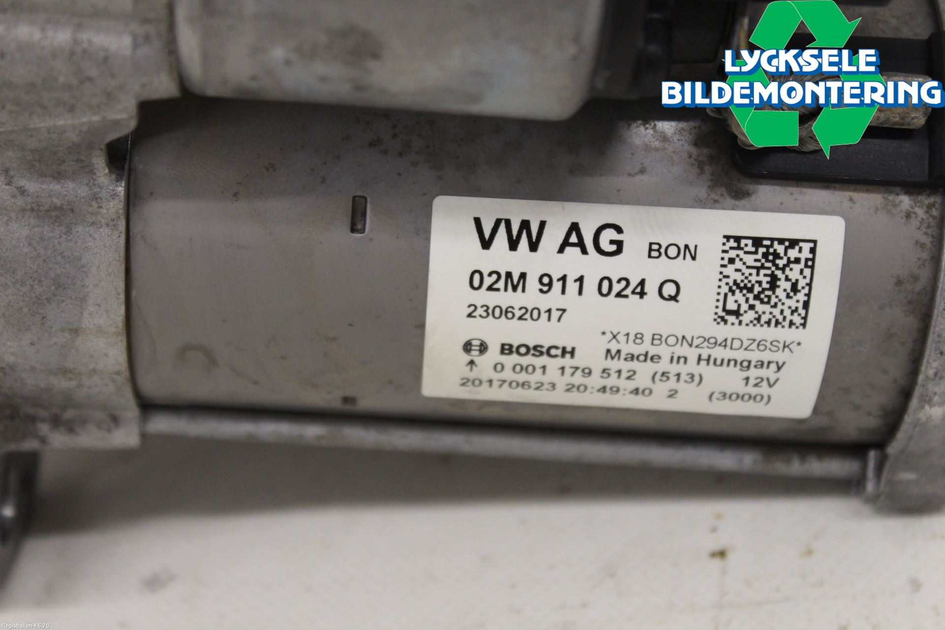 Seat IBIZA V 17-20 Startmotor