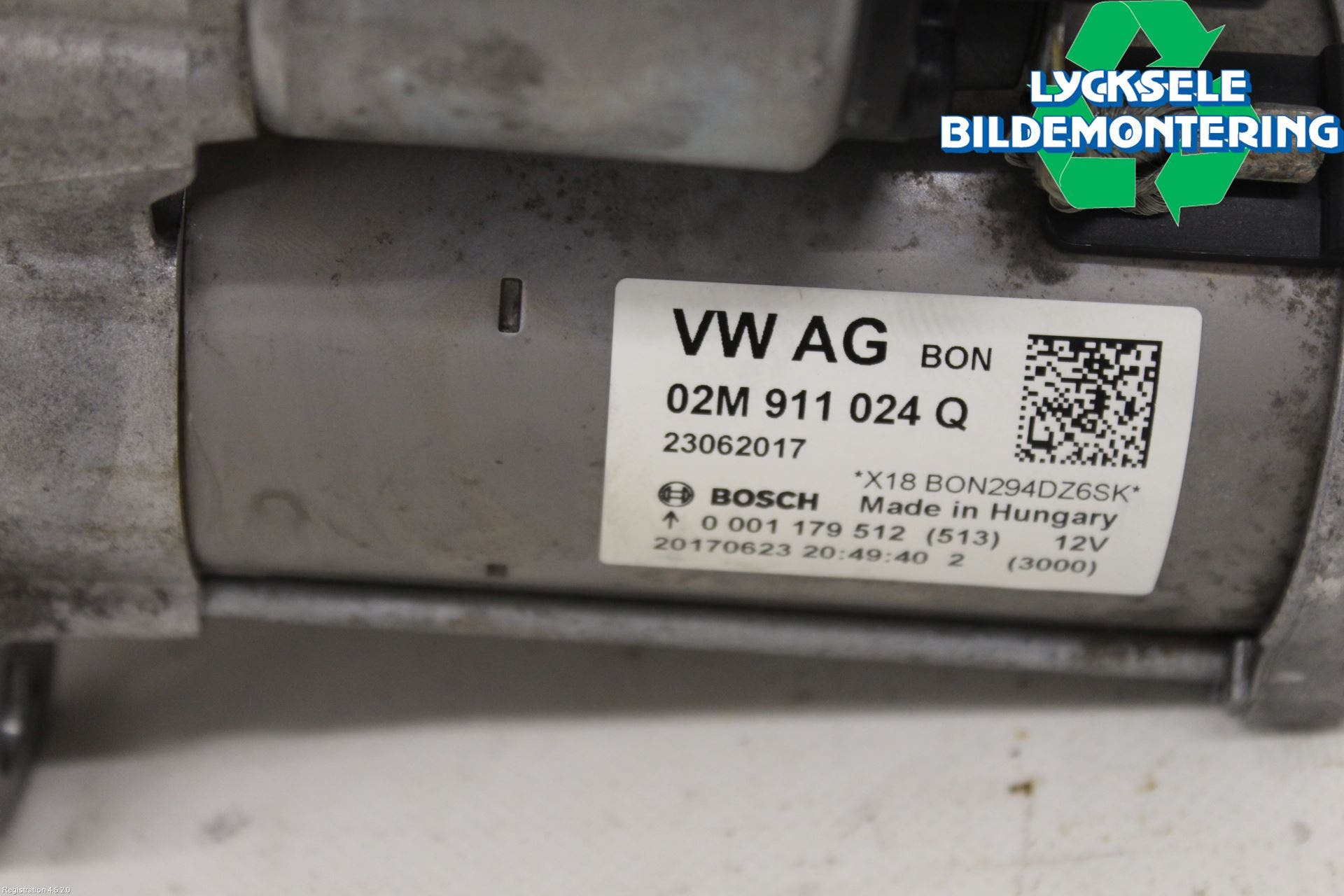 Seat IBIZA V 17-20 Startmotor