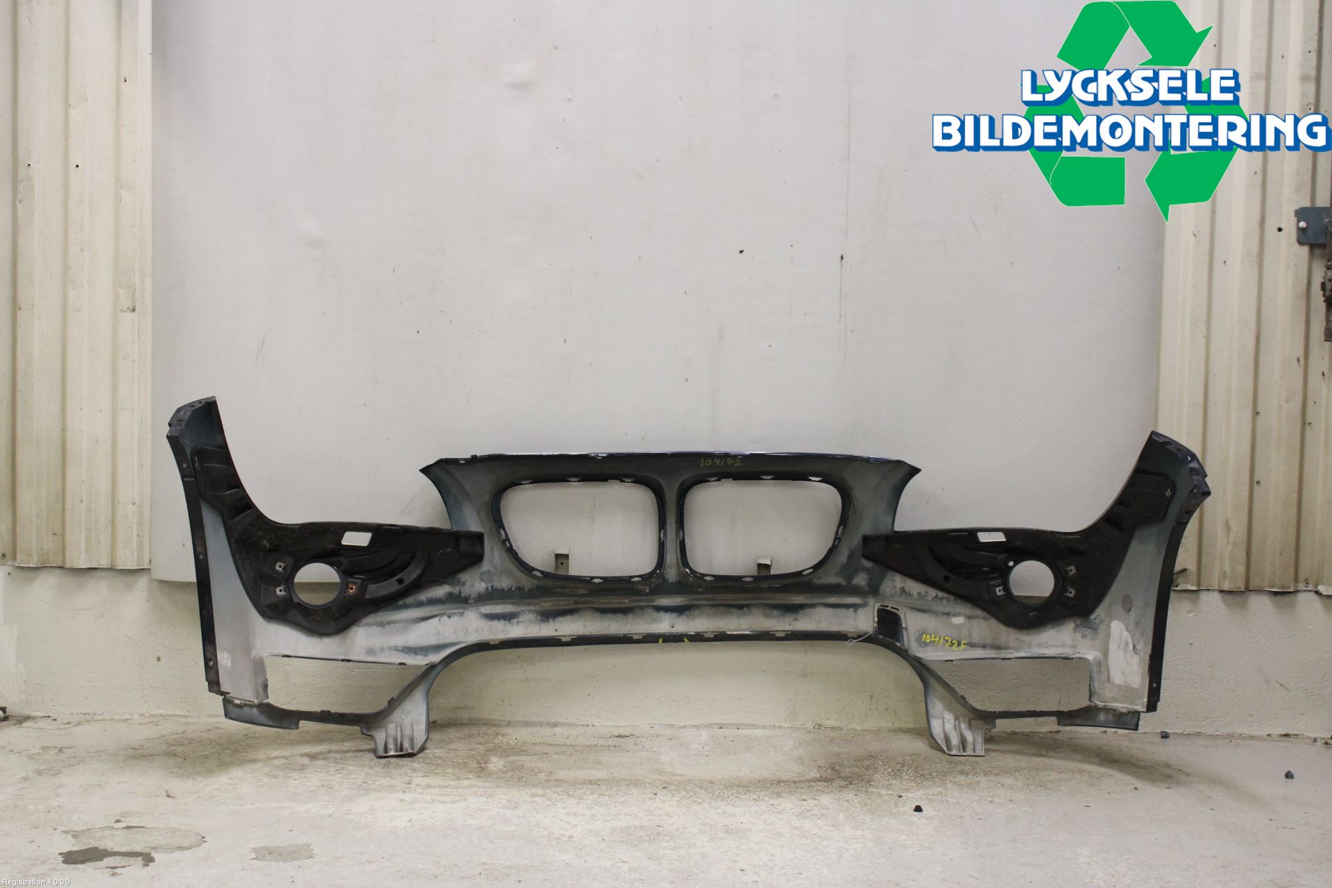 BMW X1 E84 10-15 Stötfångarbeklädnad Fram