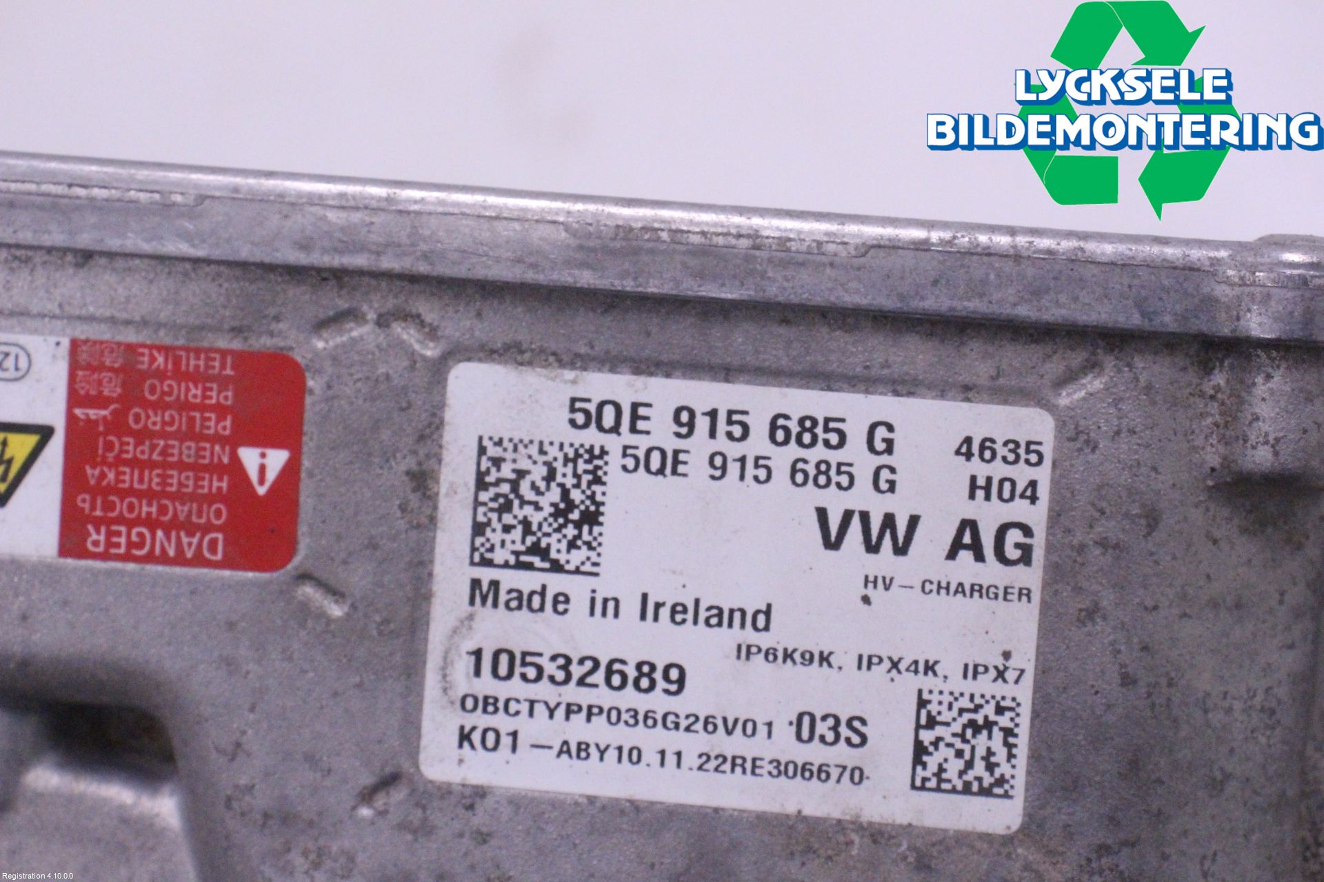 Volkswagen VW TRANSP/CARAVELLE (T7) 22-24 Batteriladdare Högspänning