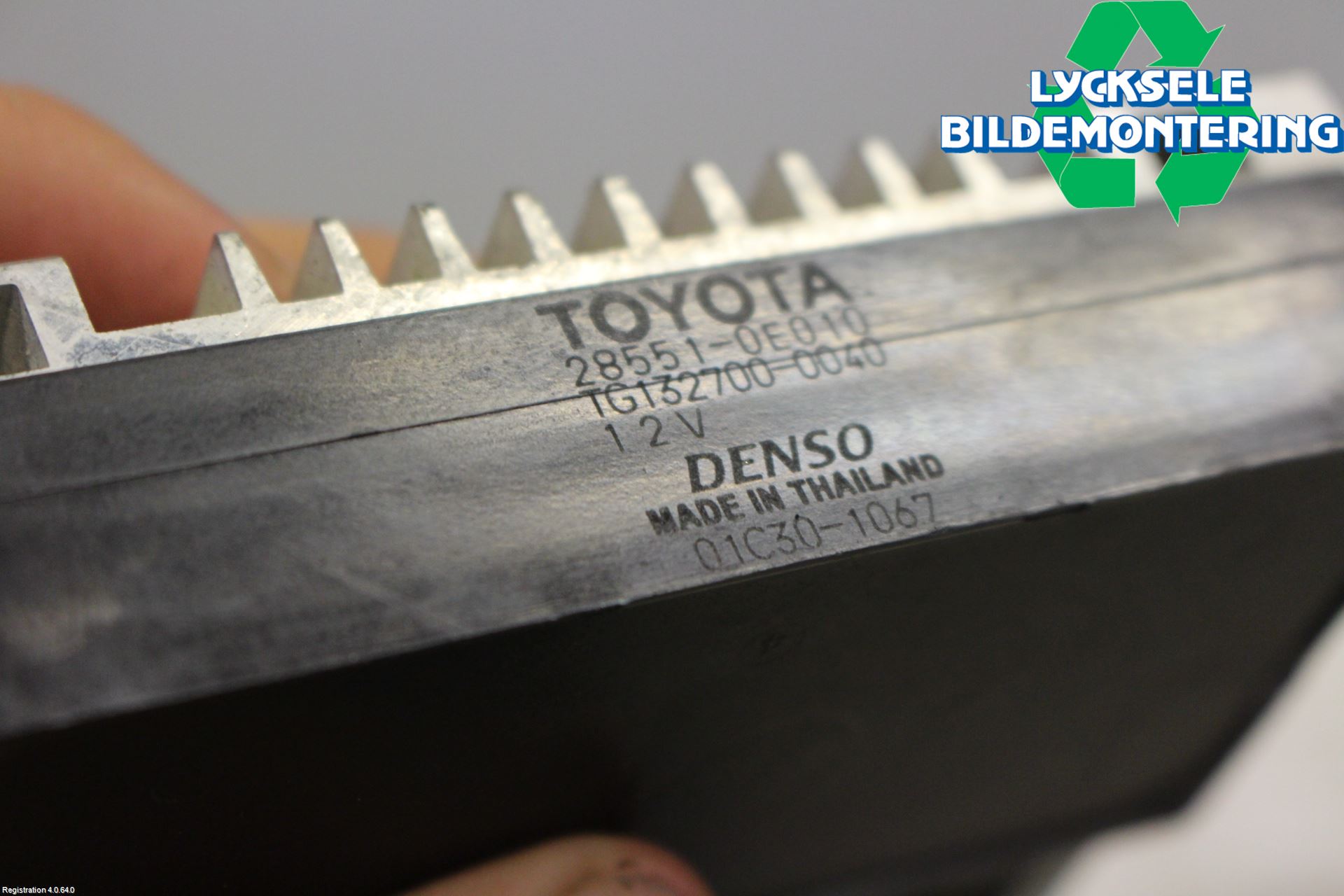Toyota HILUX 16- Relä Glödning Diesel