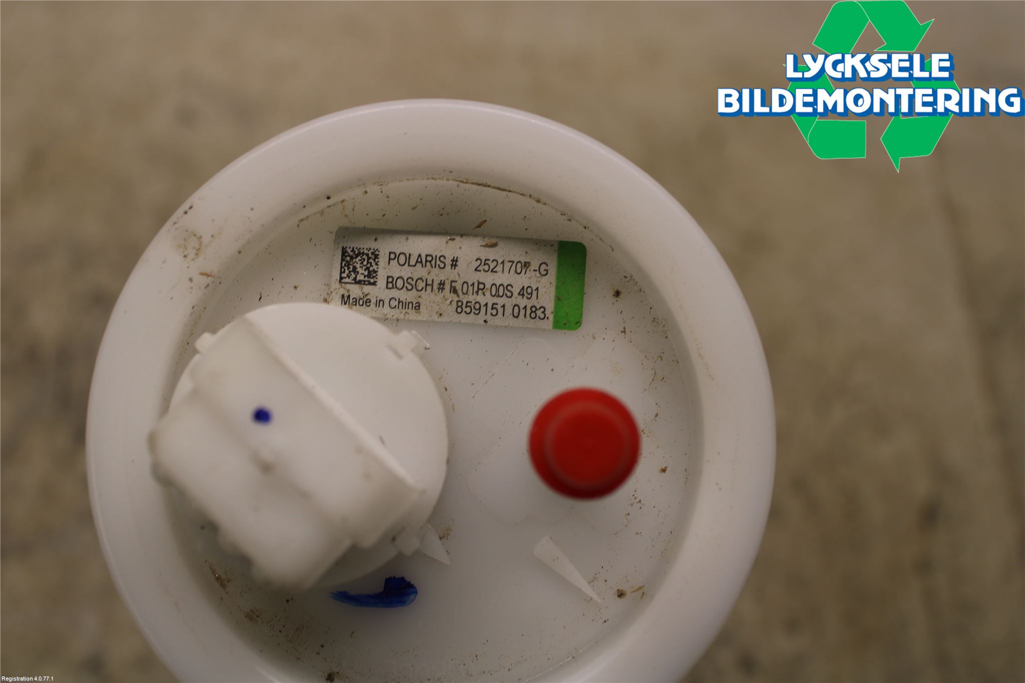 MC och moped ATV POLARIS Bränslepump El