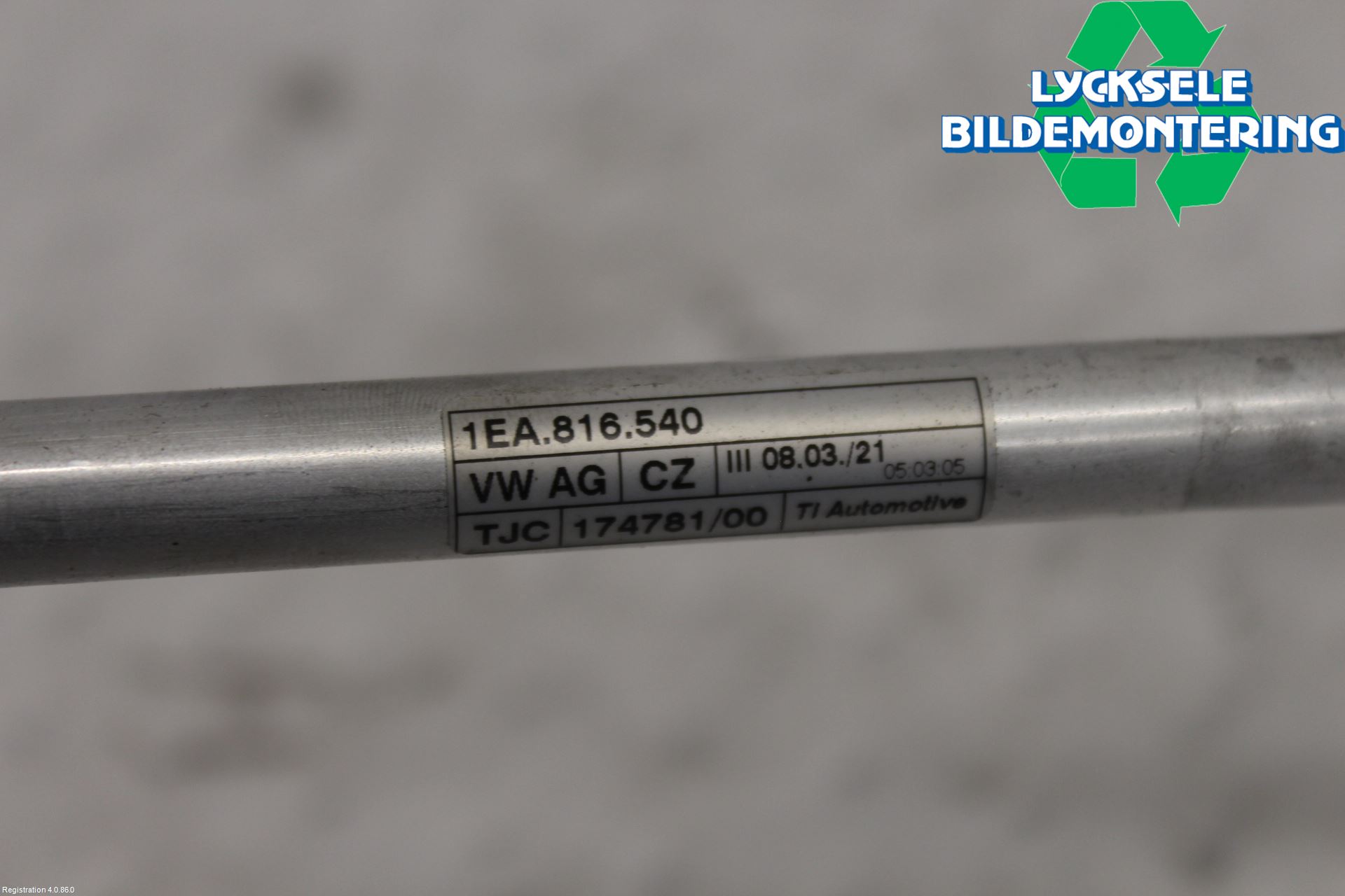 Volkswagen VW ID.3 21- Ac Slang-Rör