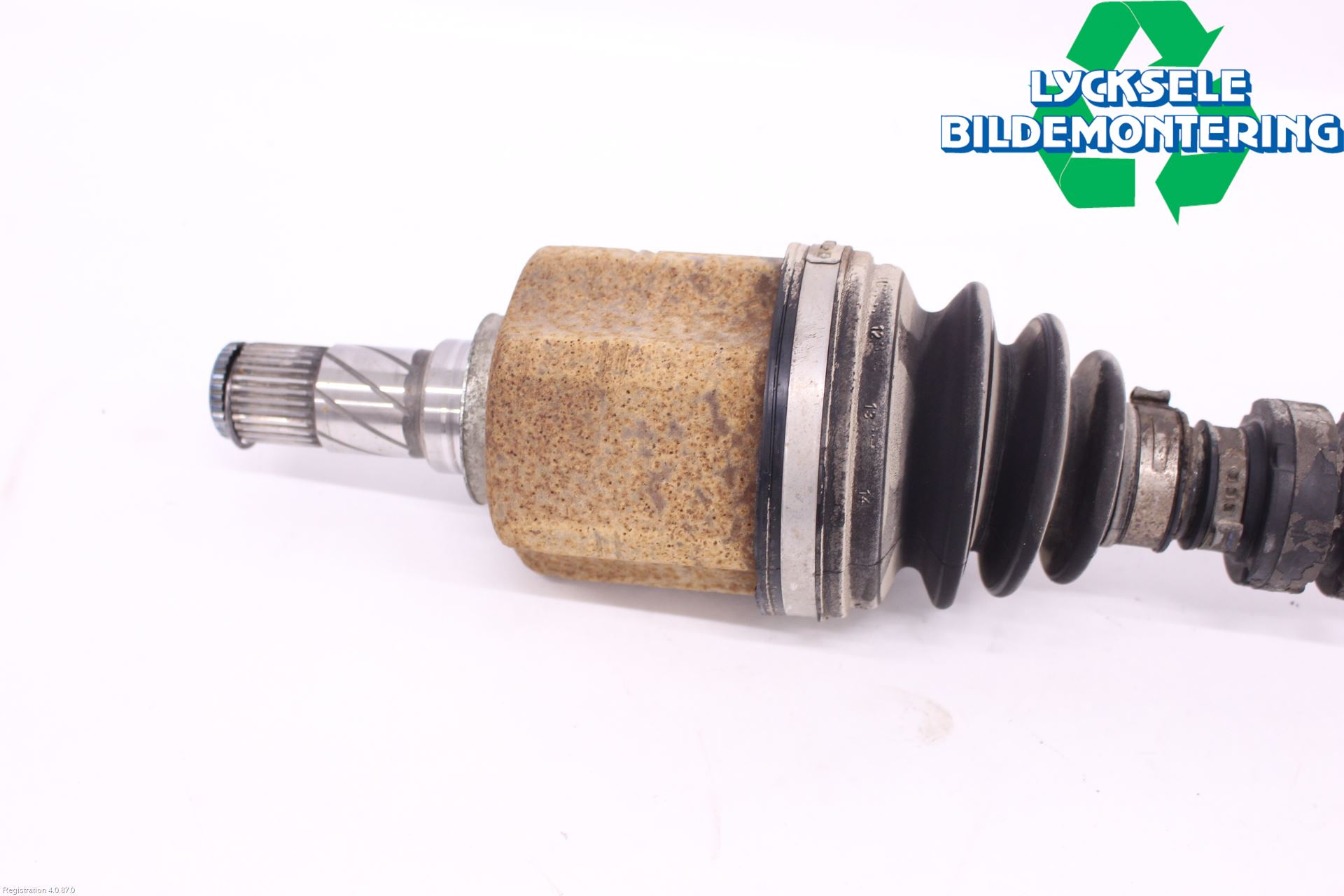 Nissan QASHQAI 10-14 Drivaxel Fram Vänster